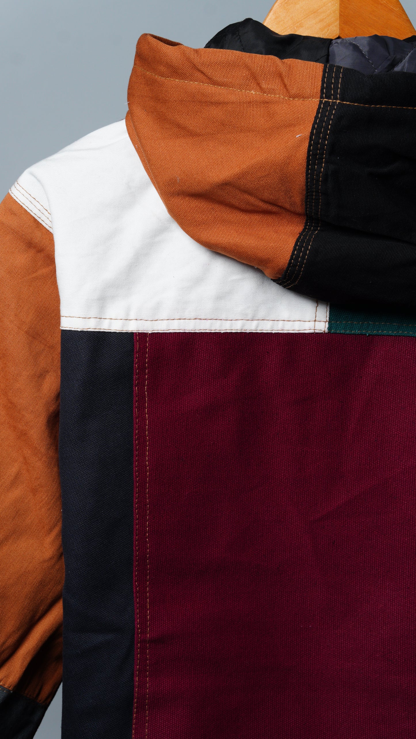 Workwear Colorblock Hooded Jacket Size XXS