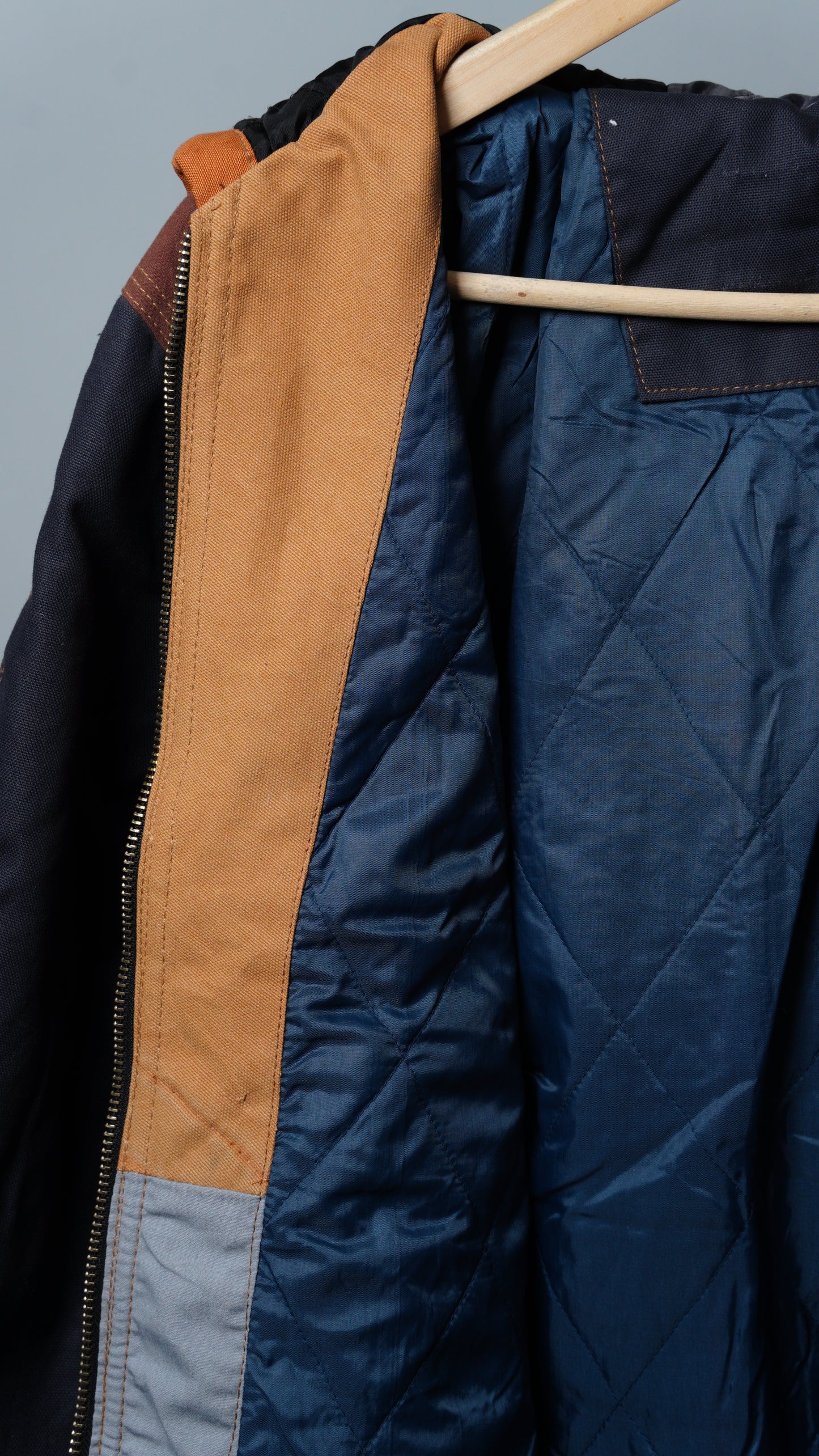 Workwear Colorblock Hooded Jacket Size XXS