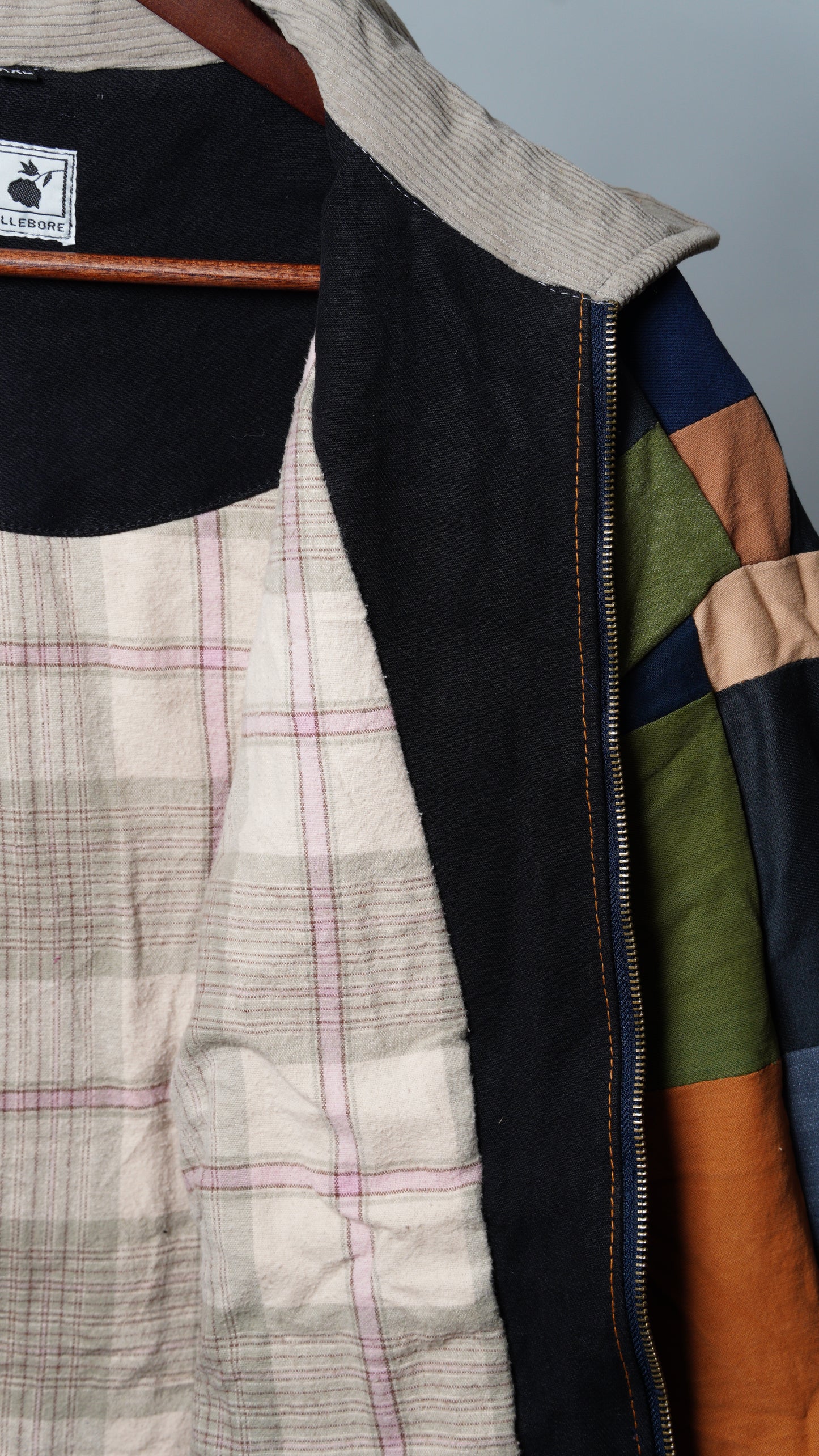 Upcycled Patchwork Jacket Size XXL