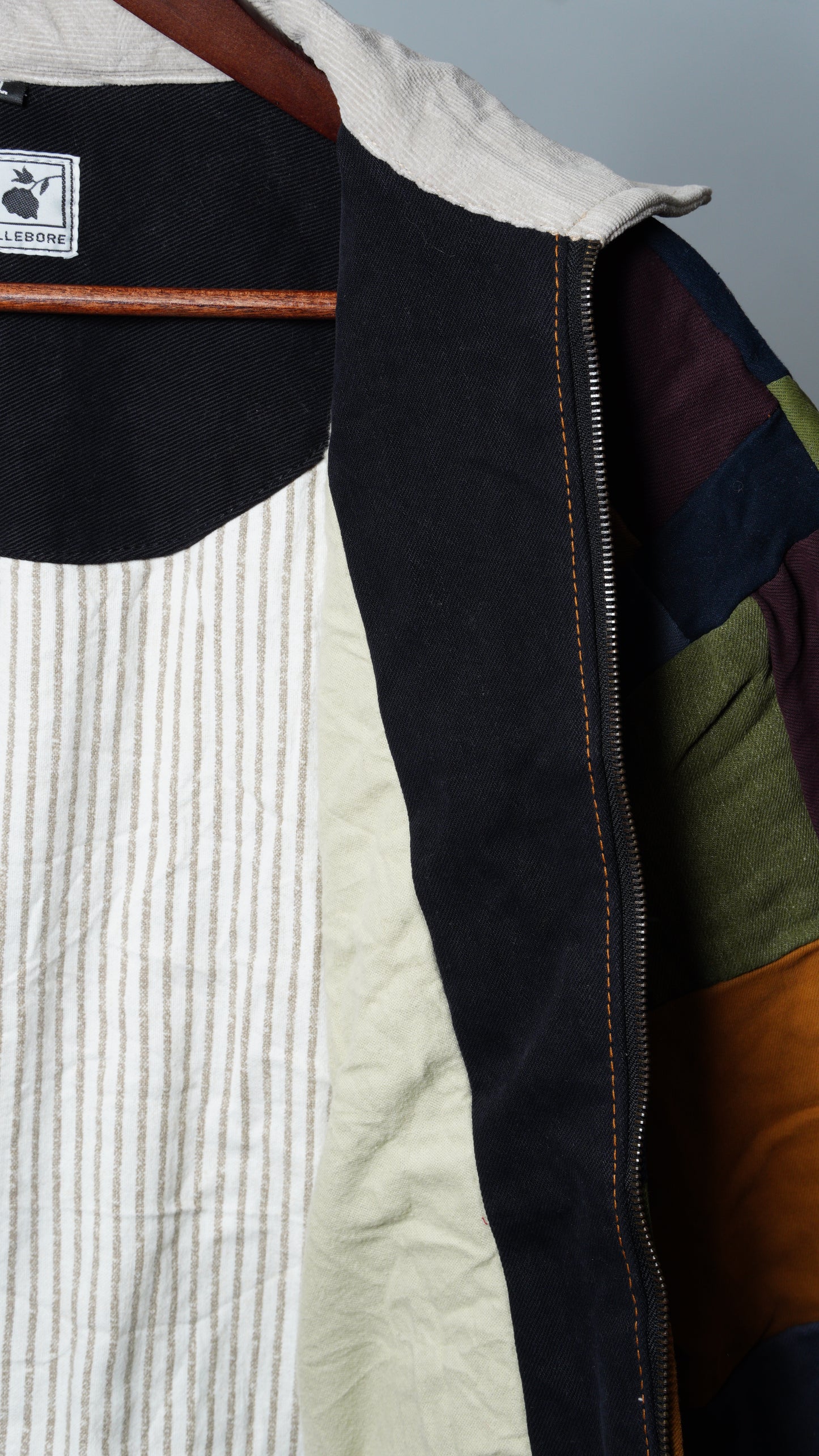 Upcycled Patchwork Jacket Size L