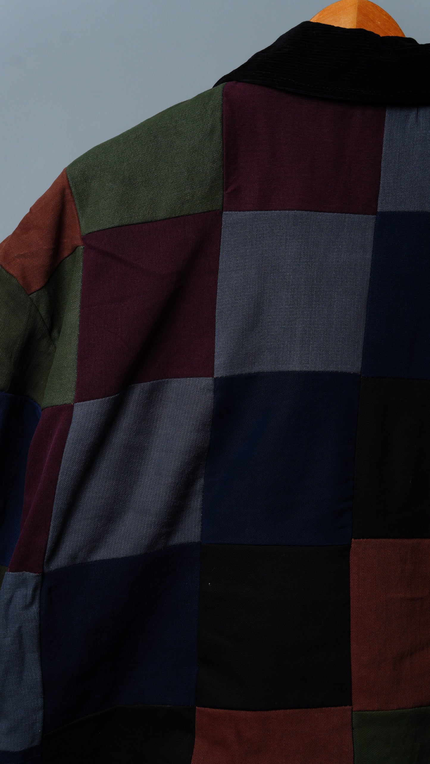 Upcycled Patchwork Jacket Size M