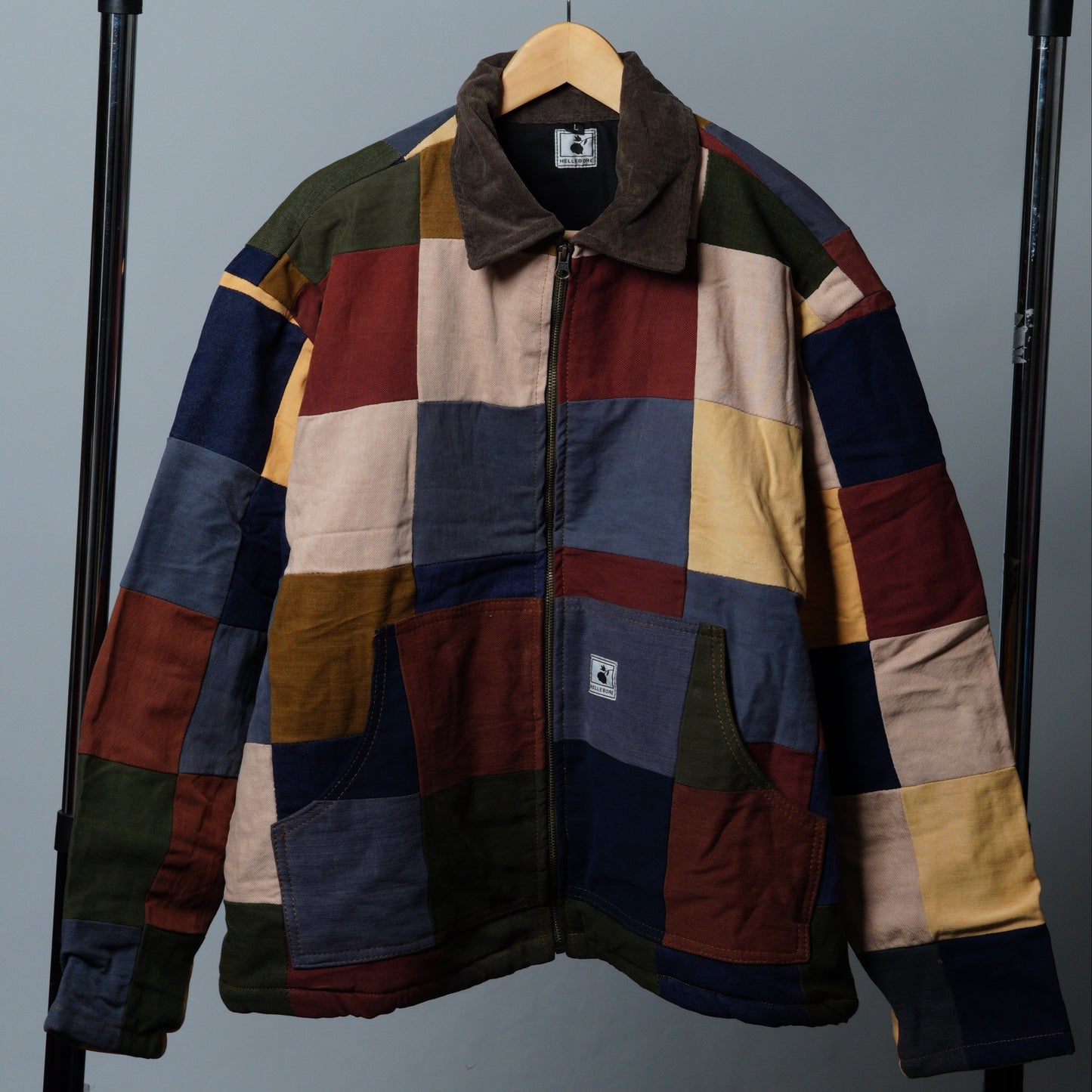 Upcycled Patchwork Jacket Size L