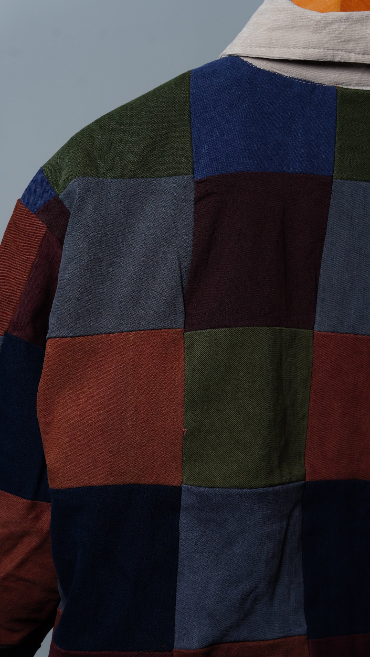 Upcycled Patchwork Jacket Size S