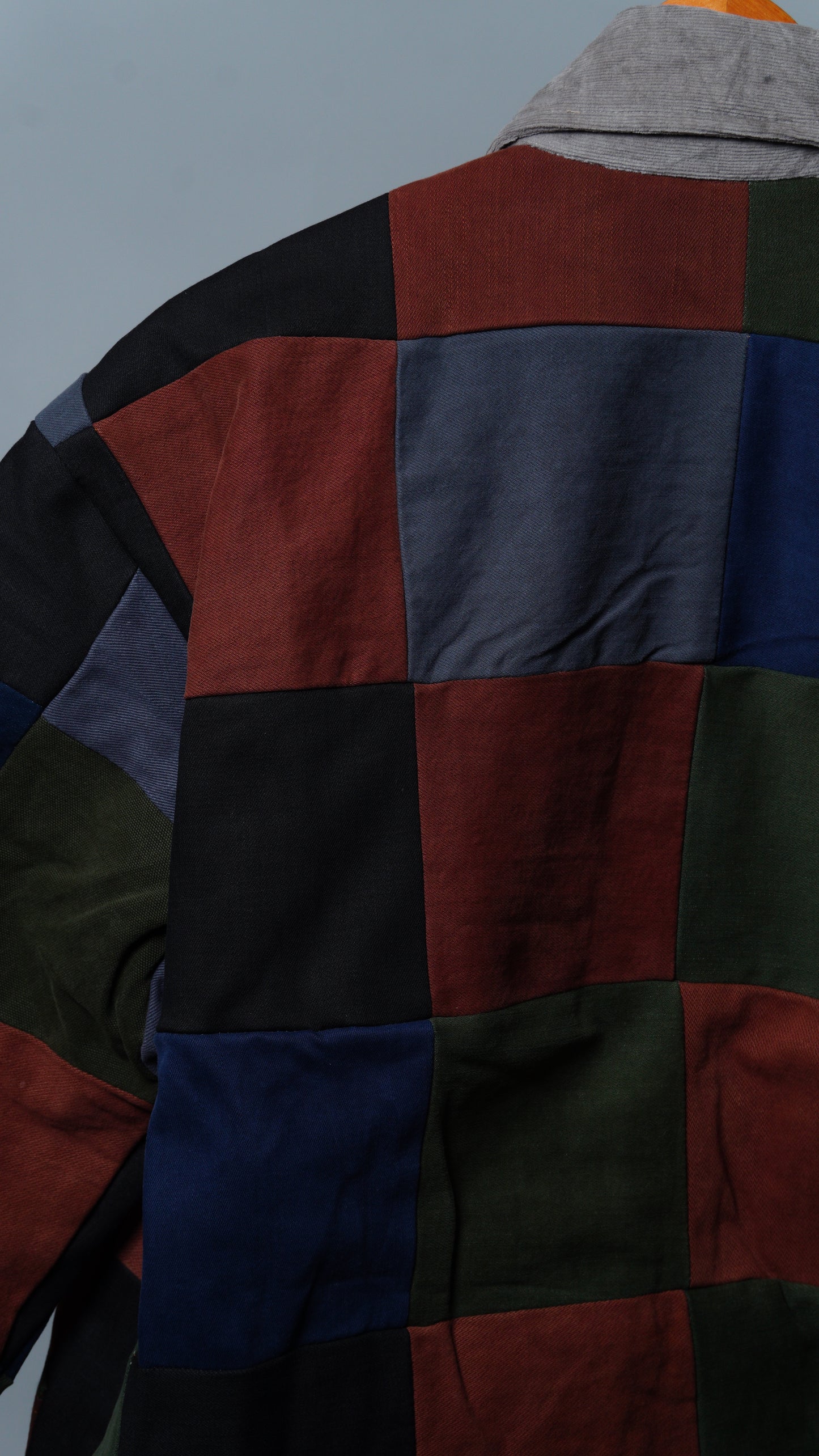 Upcycled Patchwork Jacket Size S