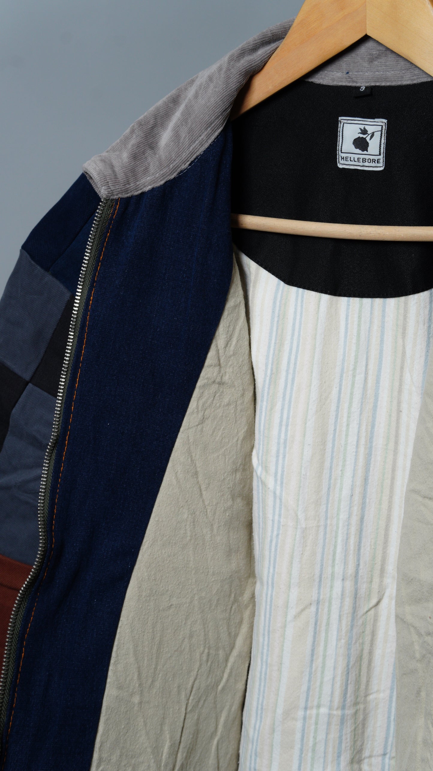 Upcycled Patchwork Jacket Size S