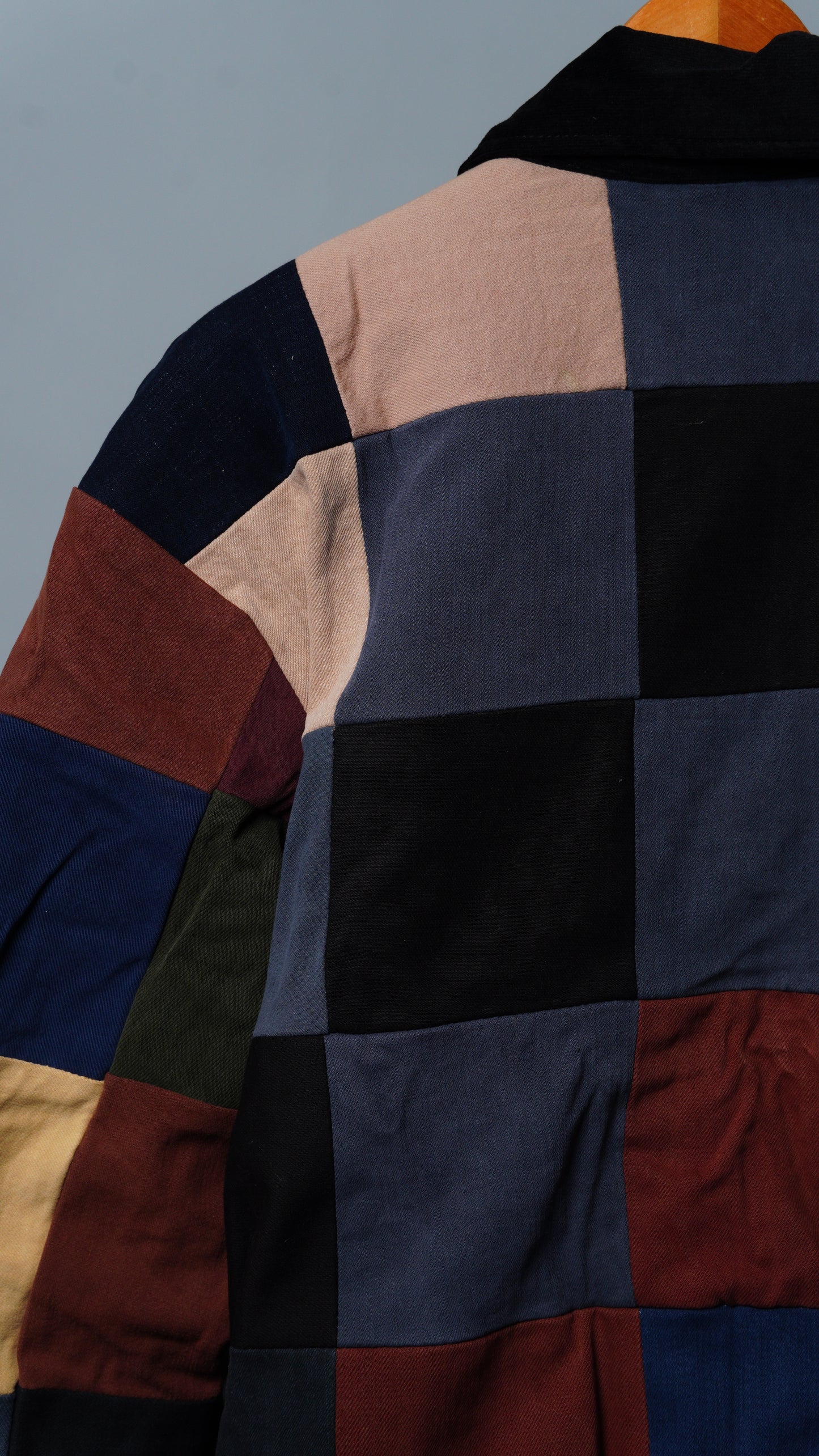 Upcycled Patchwork Jacket Size S