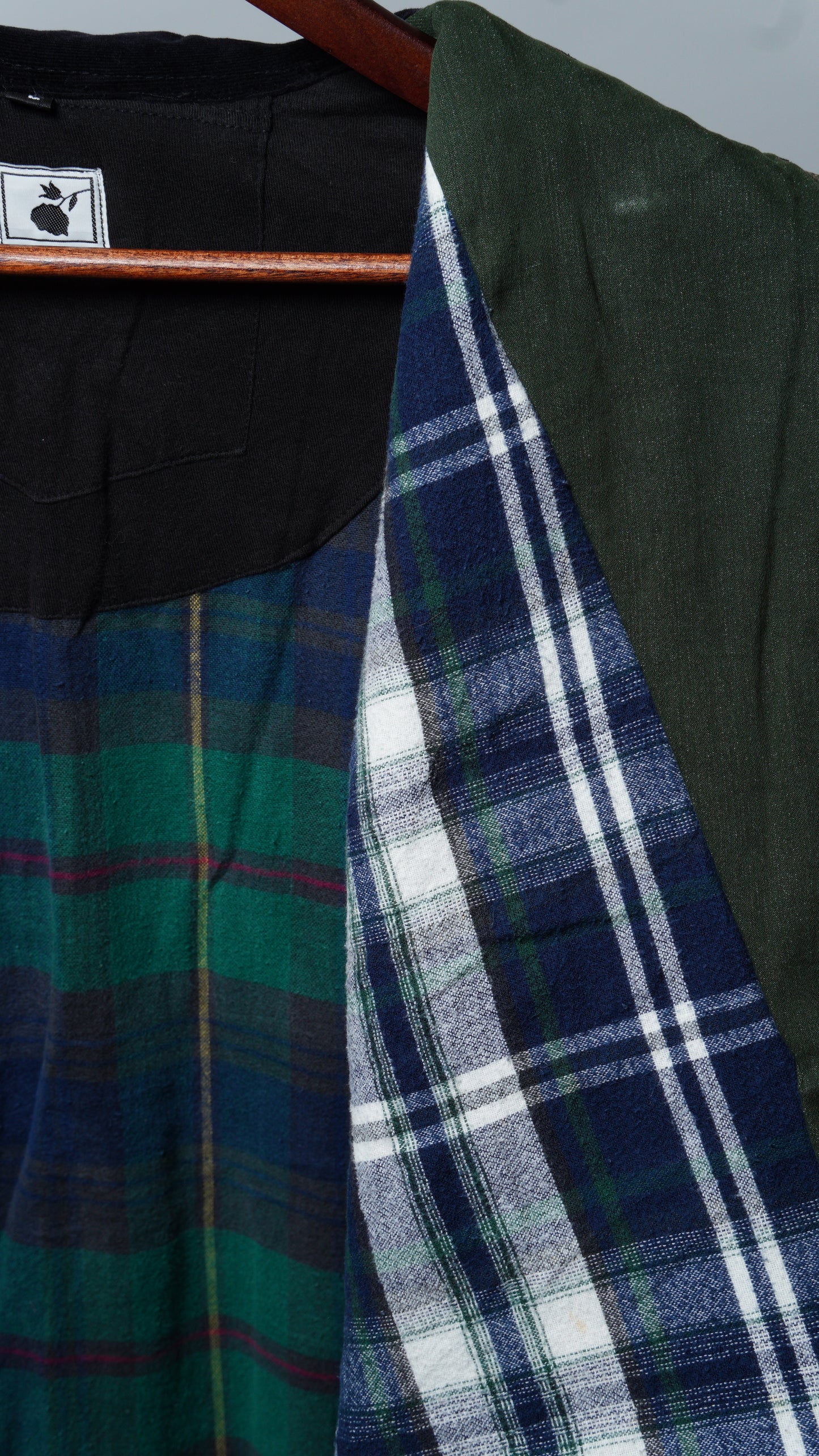 Upcycled Patchwork Jacket Size L