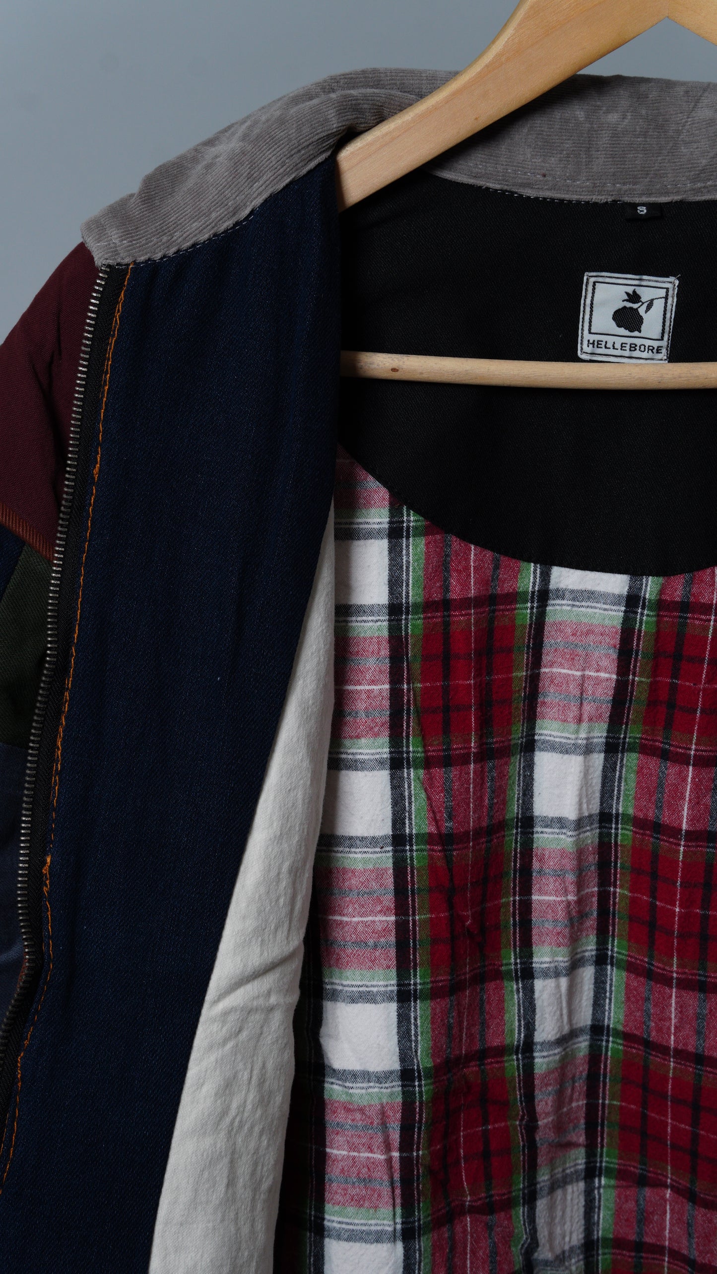 Upcycled Patchwork Jacket Size S