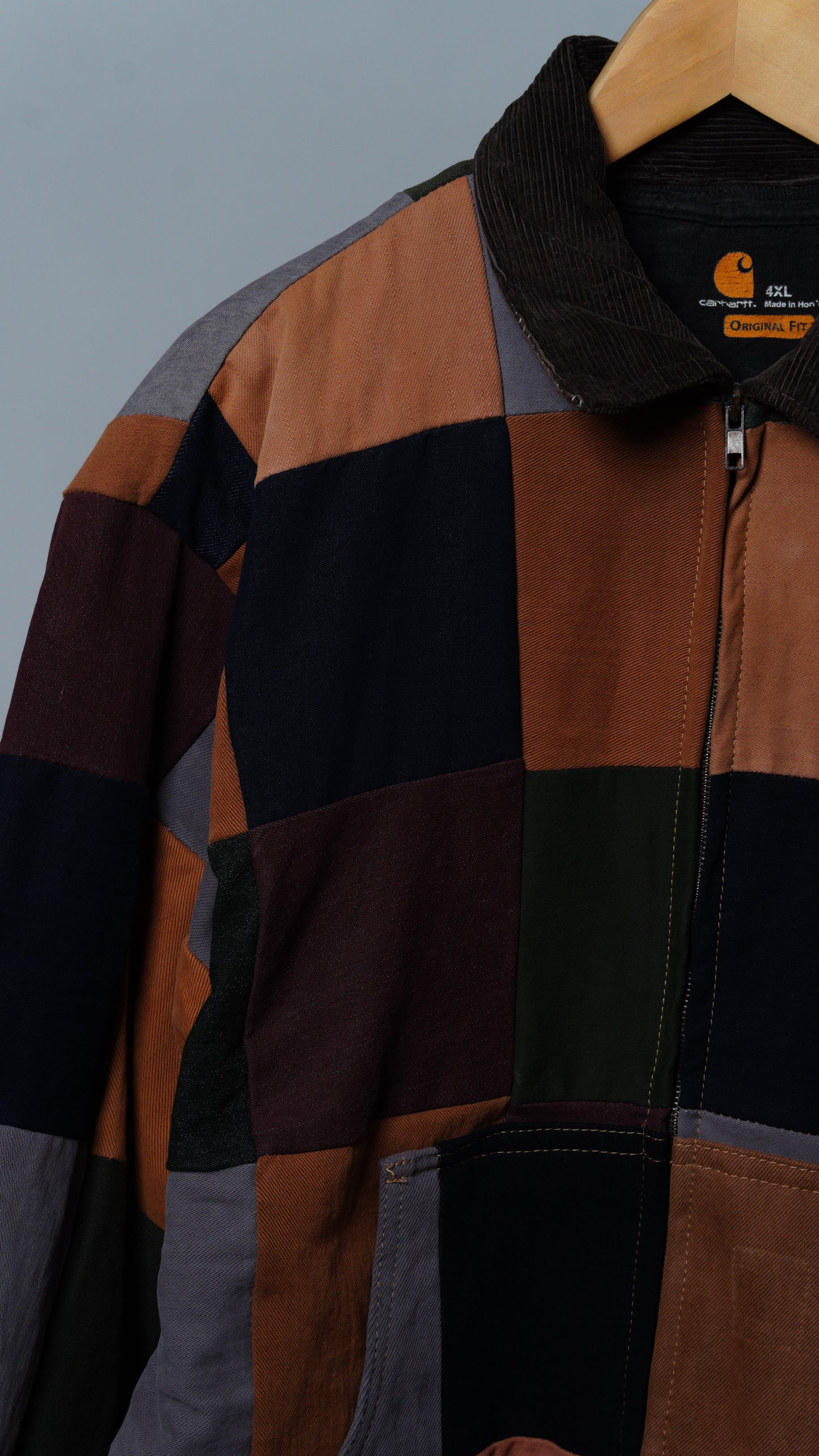 Upcycled Patchwork Jacket Size S