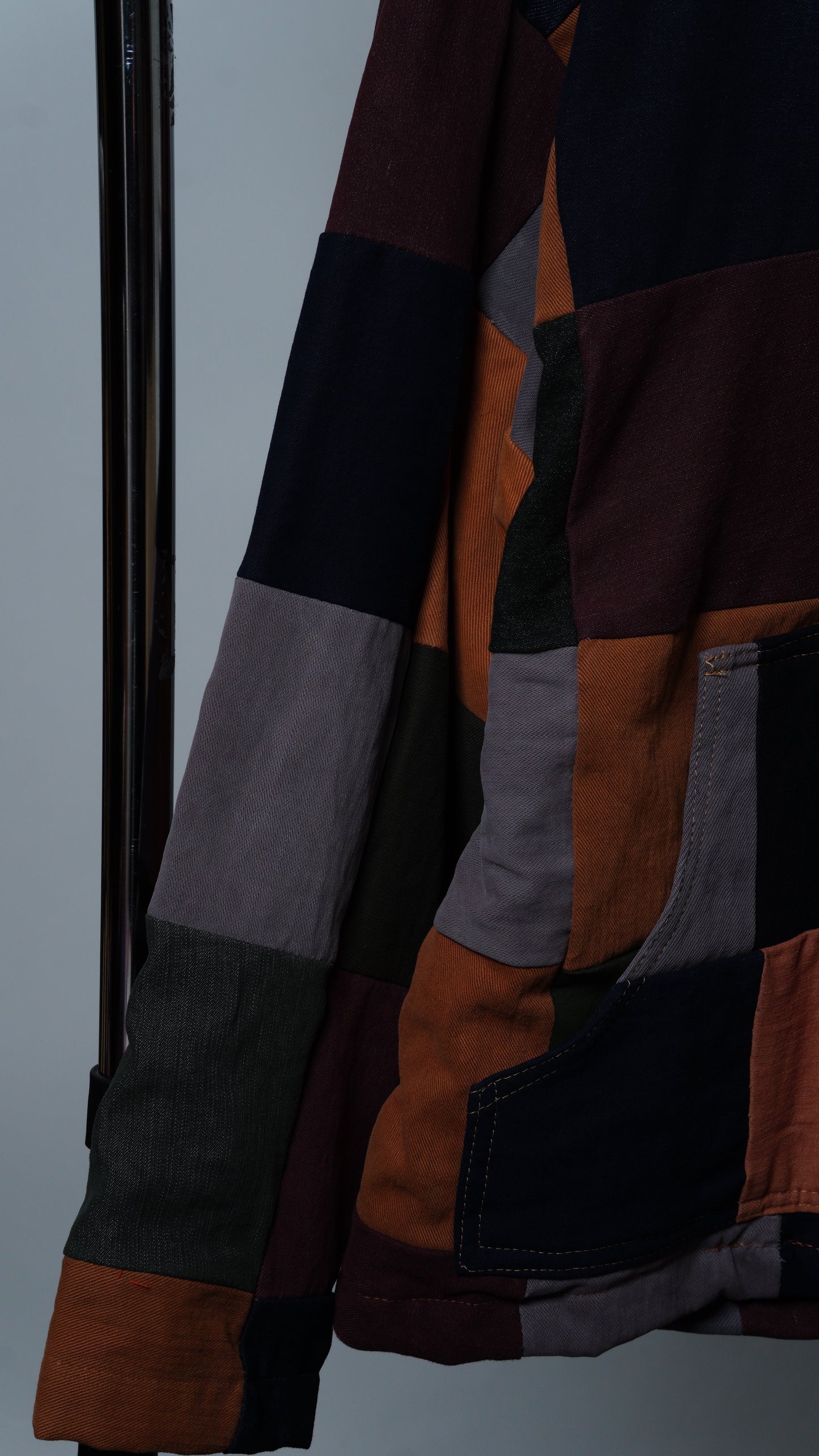 Upcycled Patchwork Jacket Size S