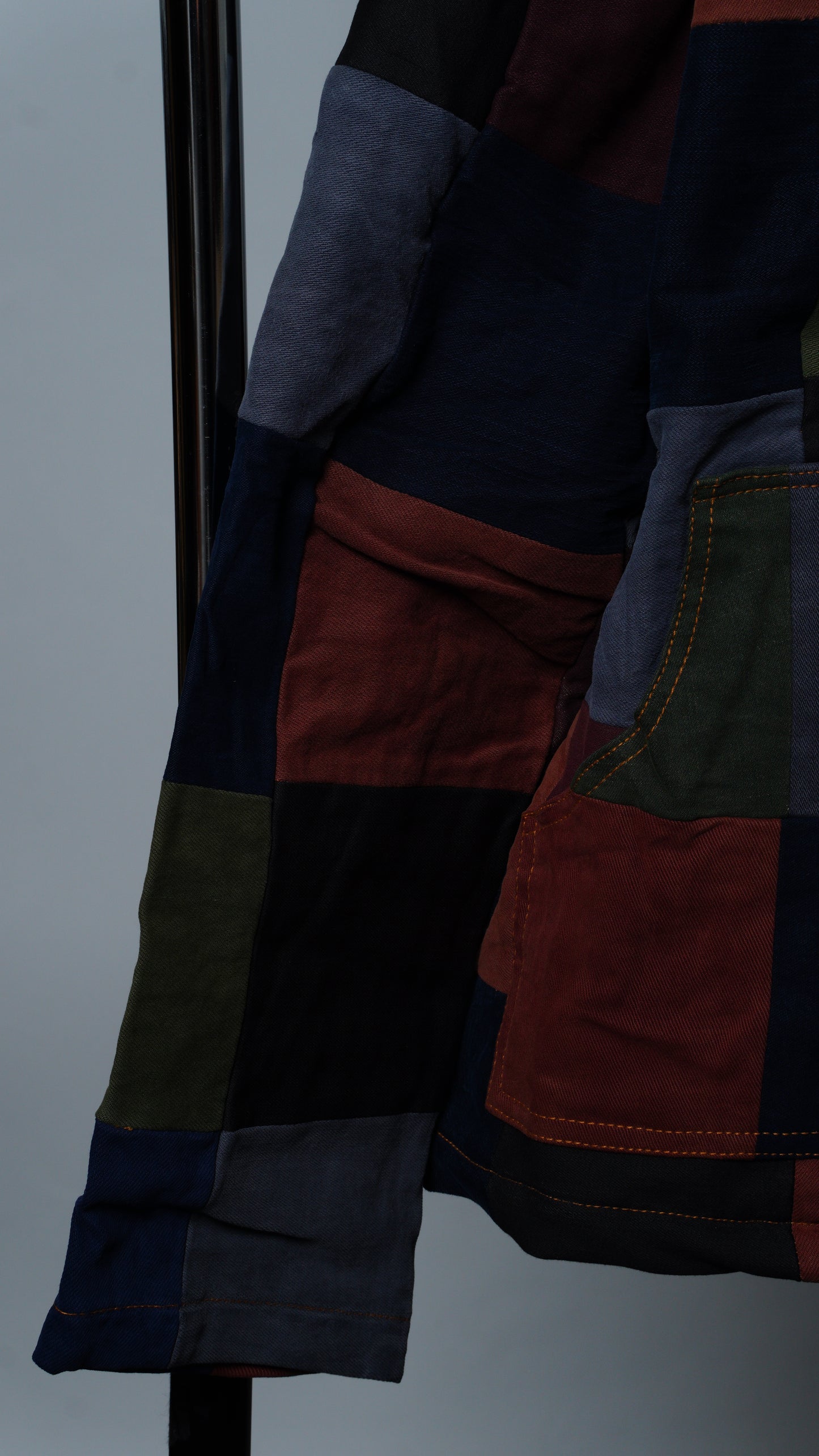 Upcycled Patchwork Jacket Size M