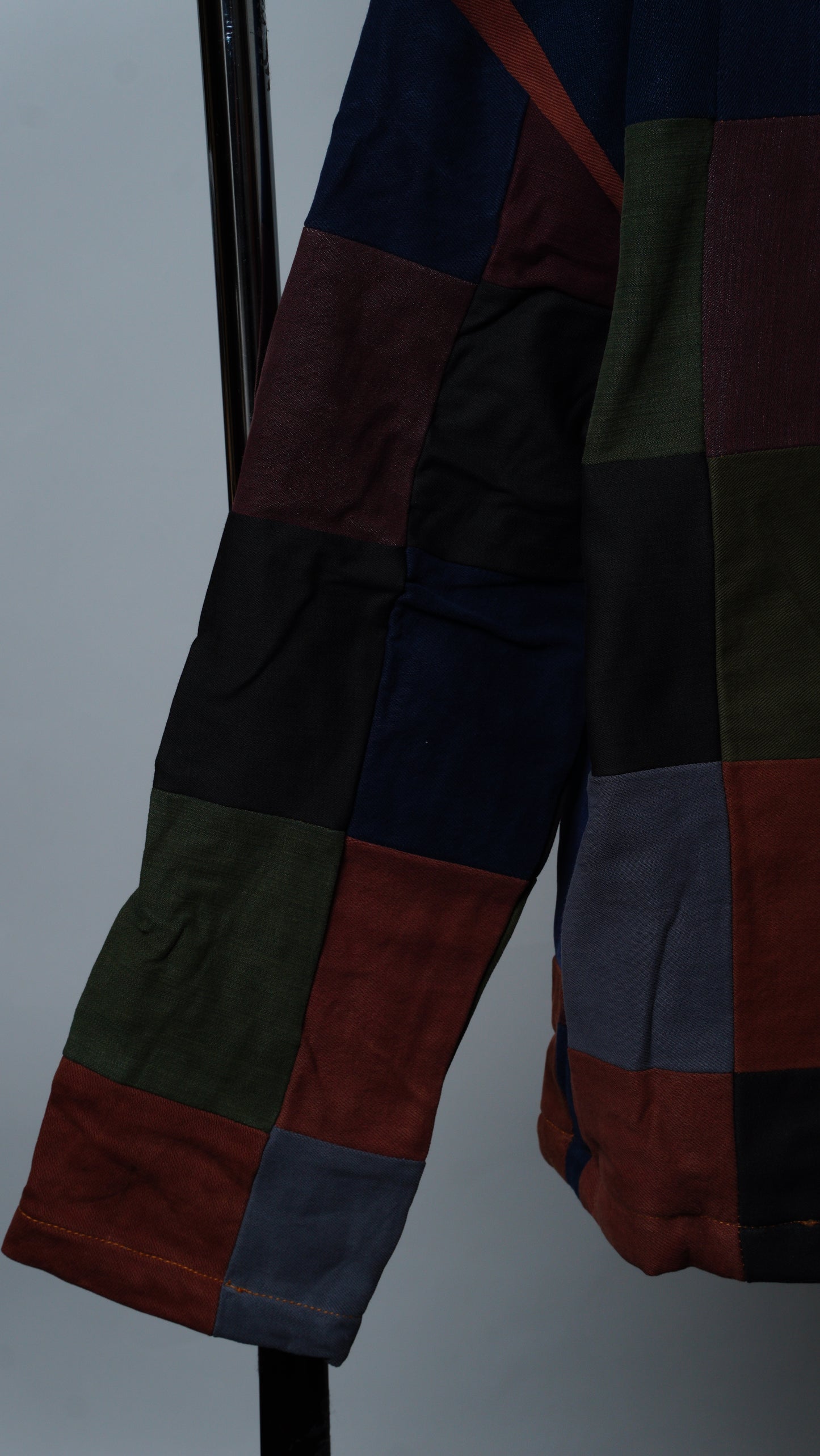 Upcycled Patchwork Jacket Size M