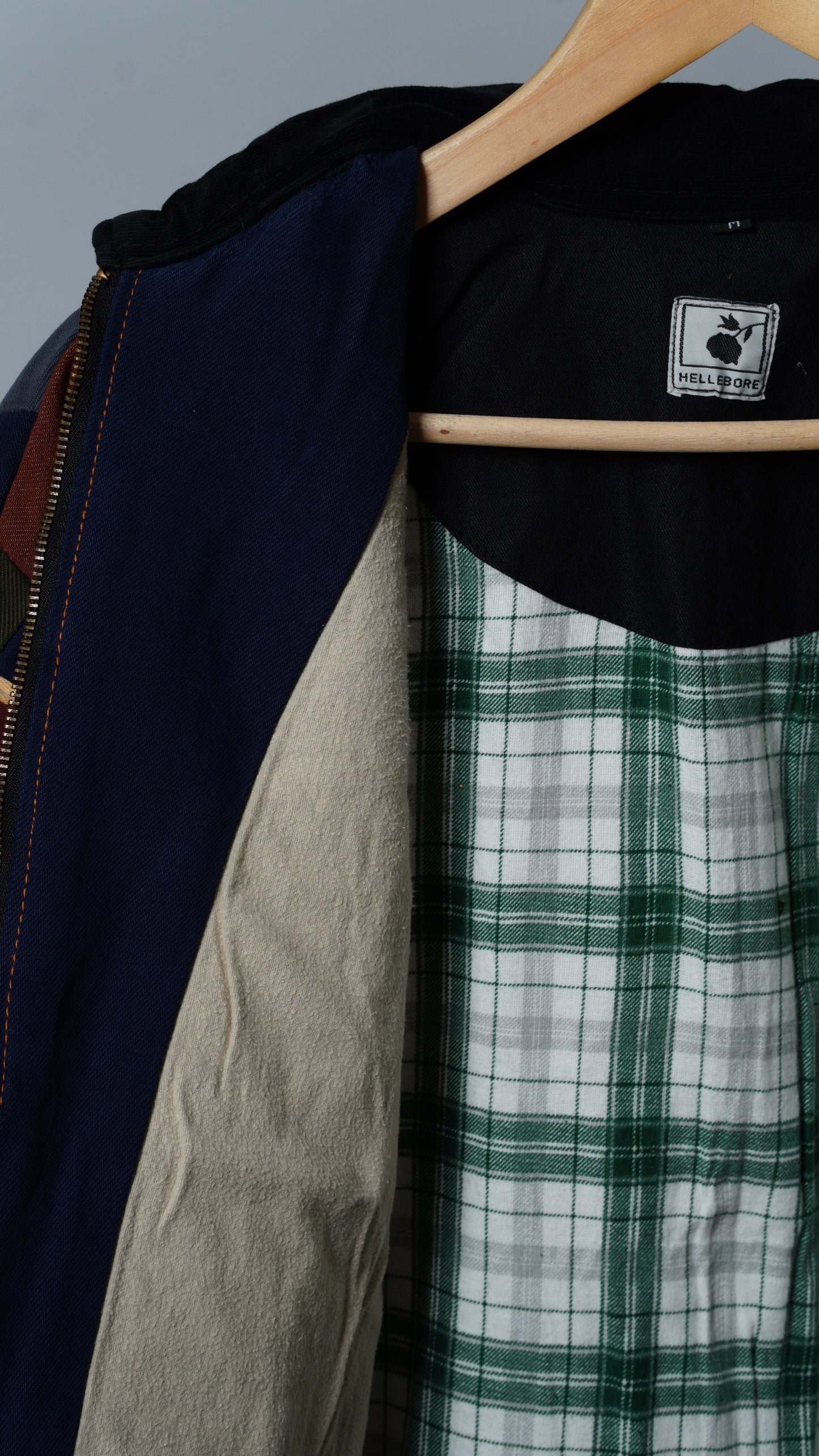 Upcycled Patchwork Jacket Size M