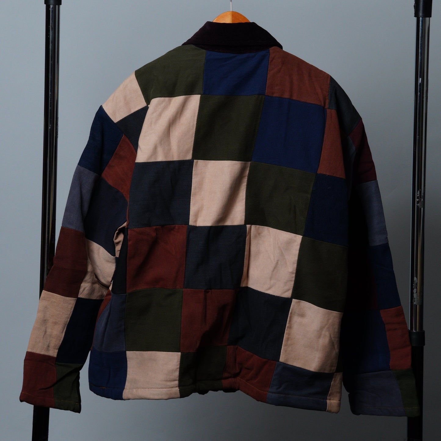 Upcycled Patchwork Jacket Size XL