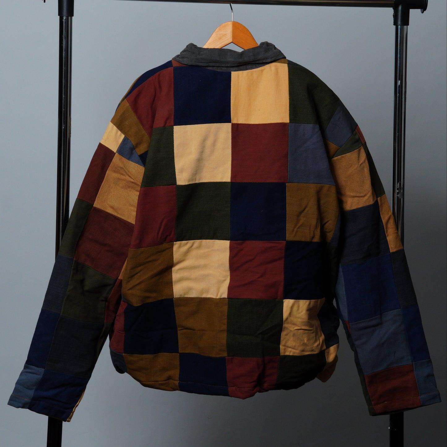 Upcycled Patchwork Jacket Size XL