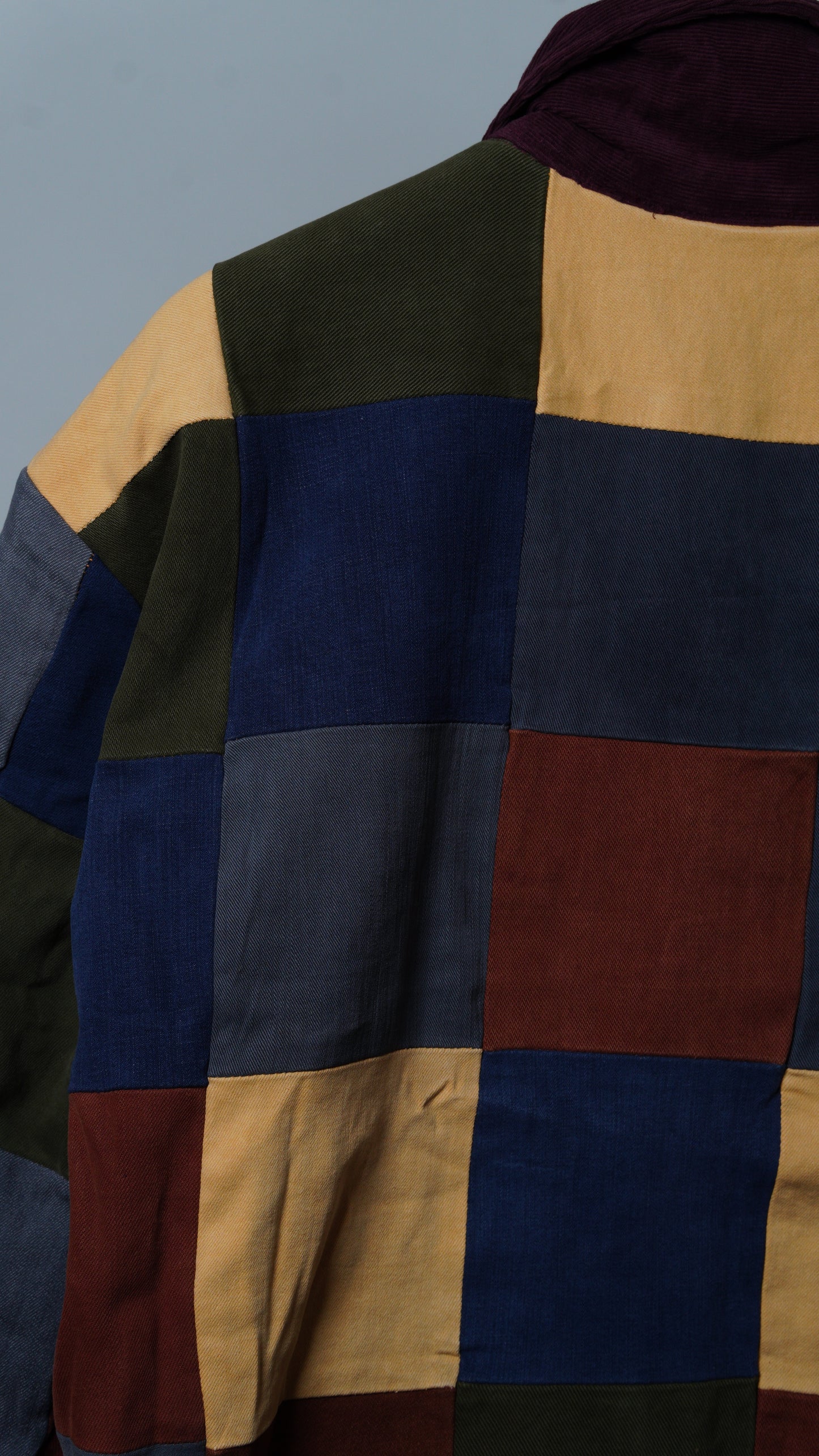 Upcycled Patchwork Jacket Size L