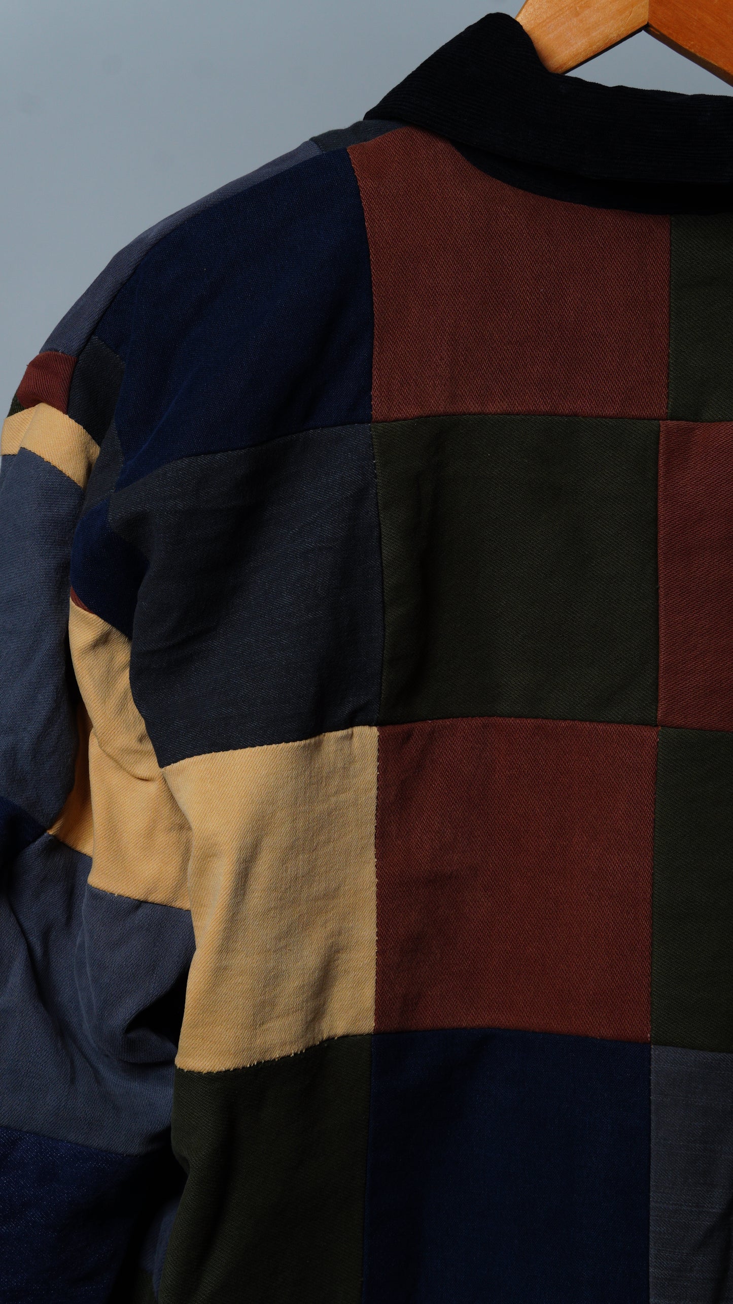 Upcycled Patchwork Jacket Size L