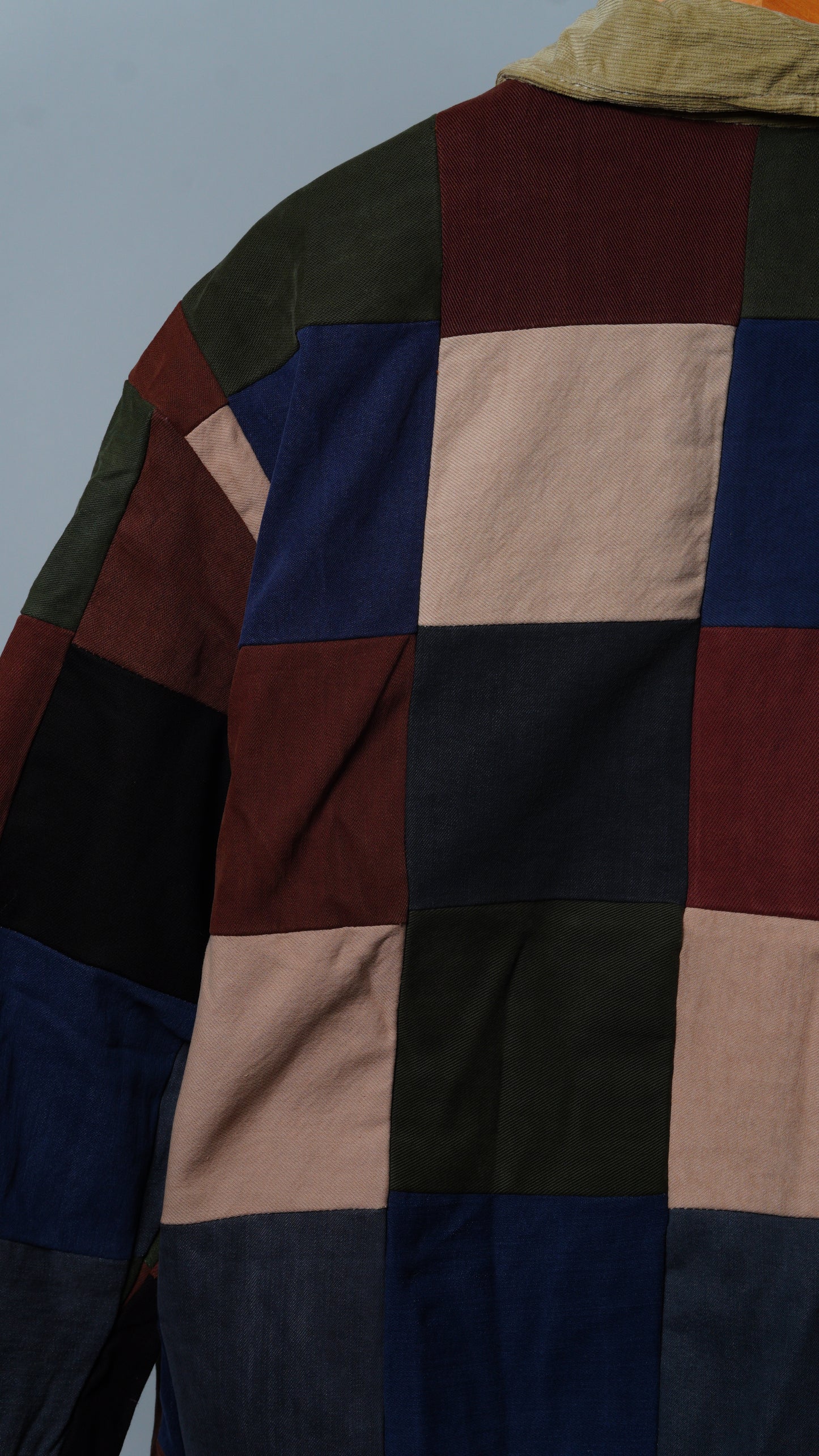 Upcycled Patchwork Jacket Size M