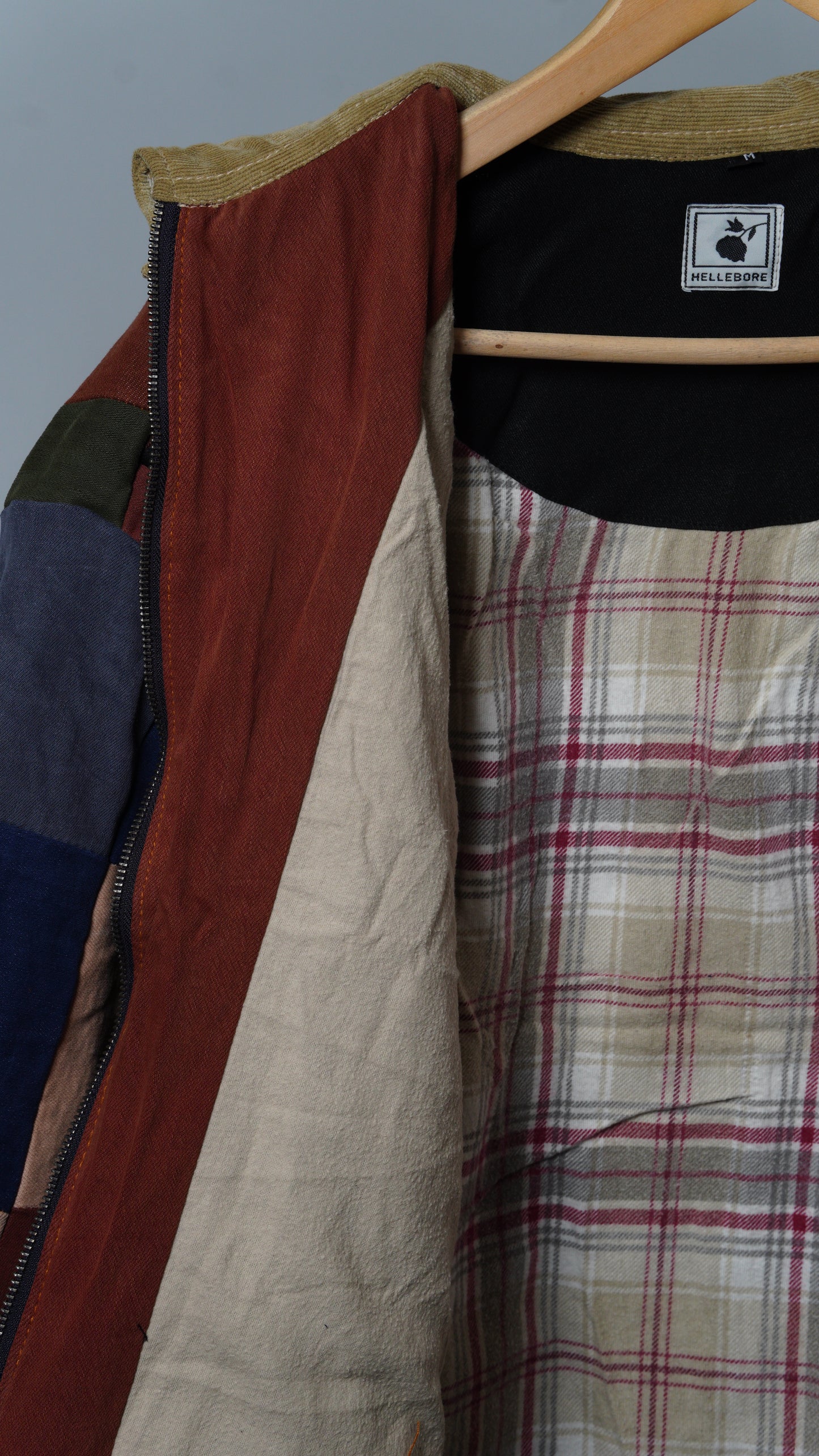 Upcycled Patchwork Jacket Size M