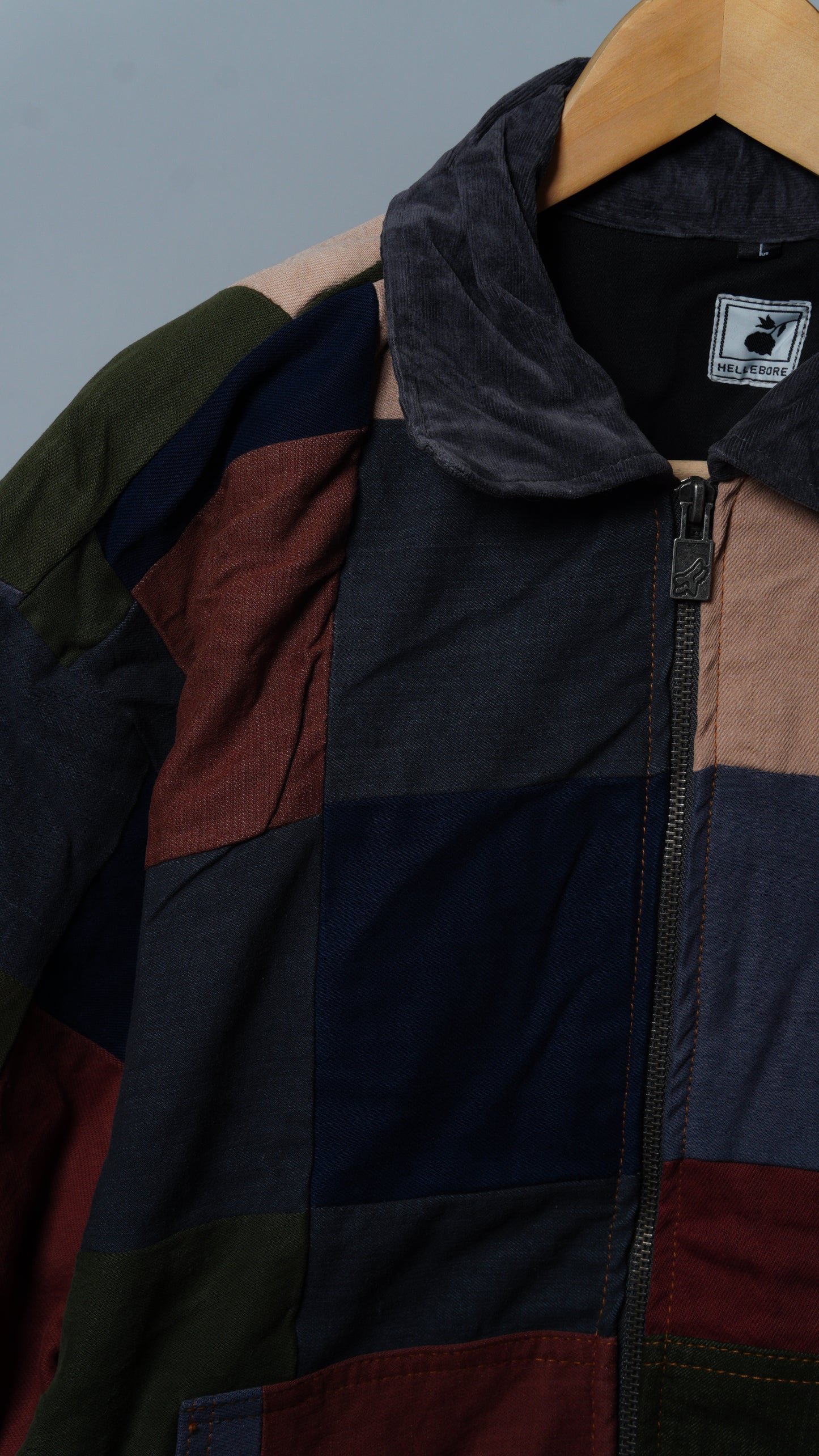 Upcycled Patchwork Jacket Size L