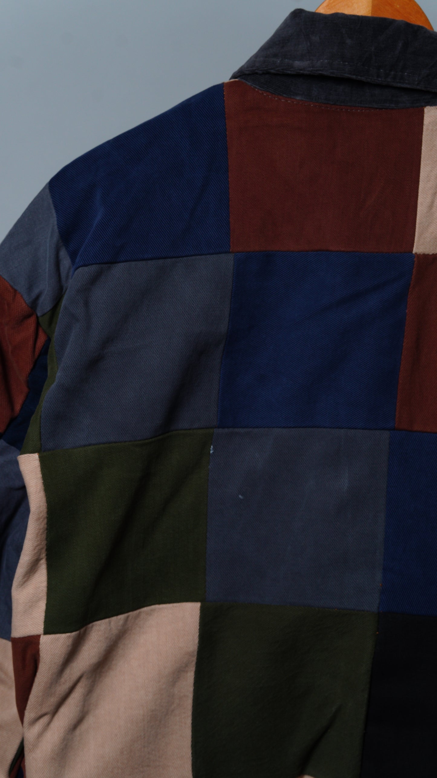 Upcycled Patchwork Jacket Size L