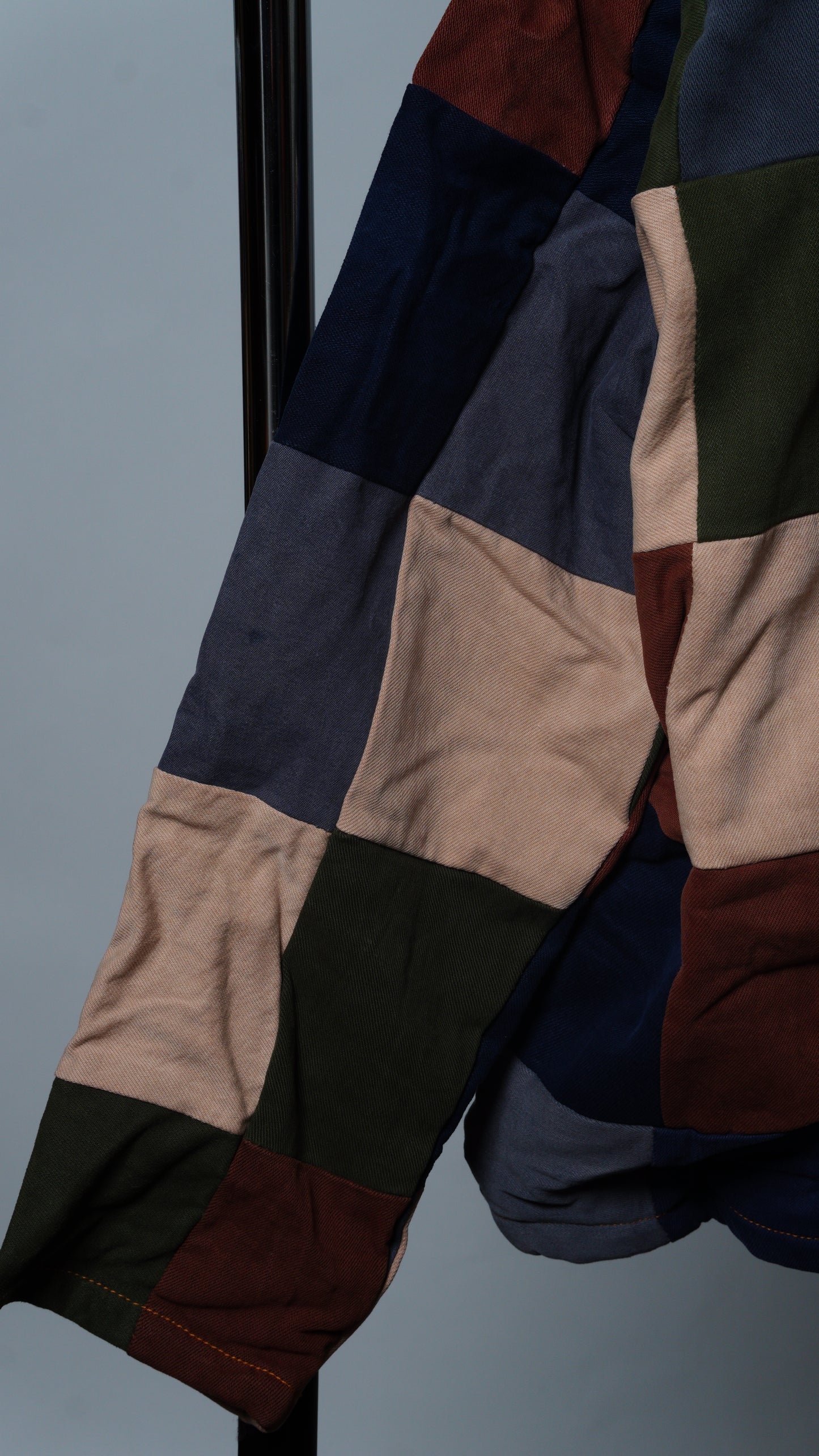 Upcycled Patchwork Jacket Size L