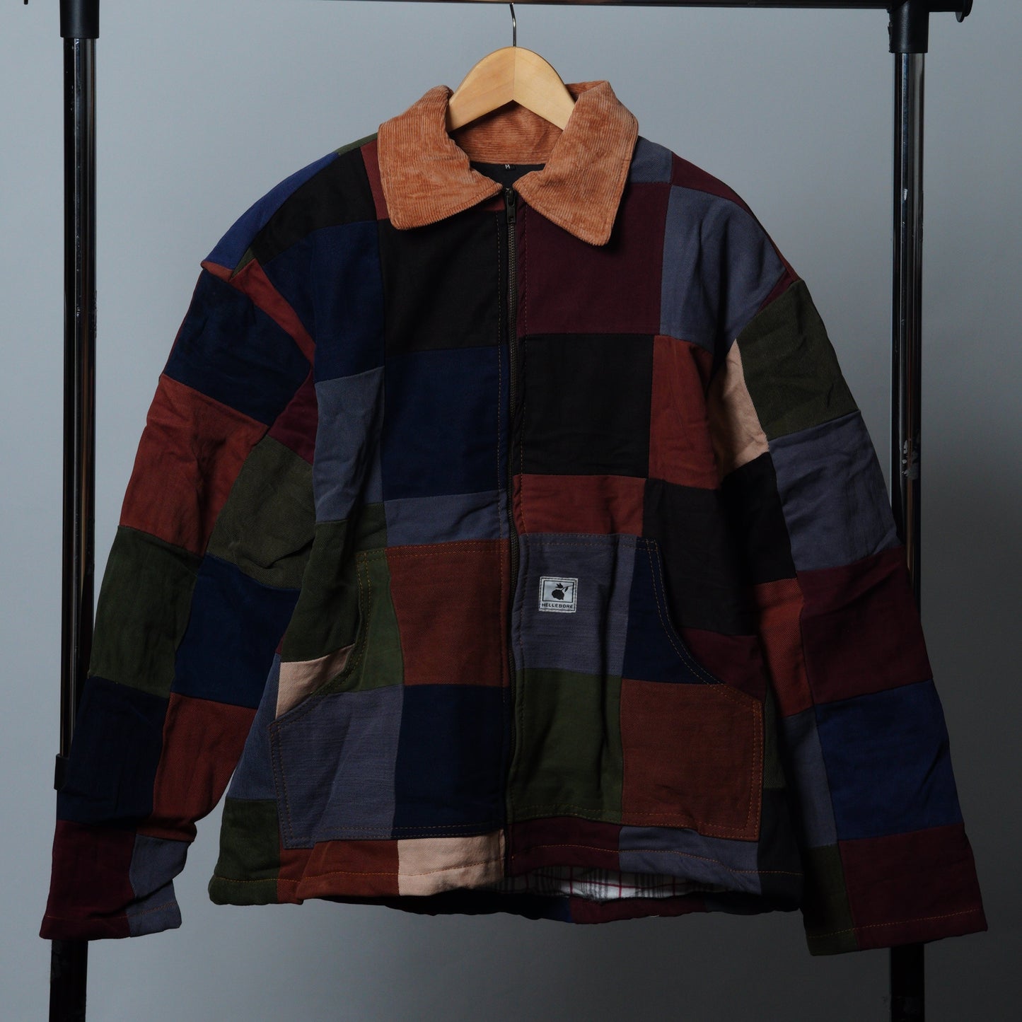 Upcycled Patchwork Jacket Size M