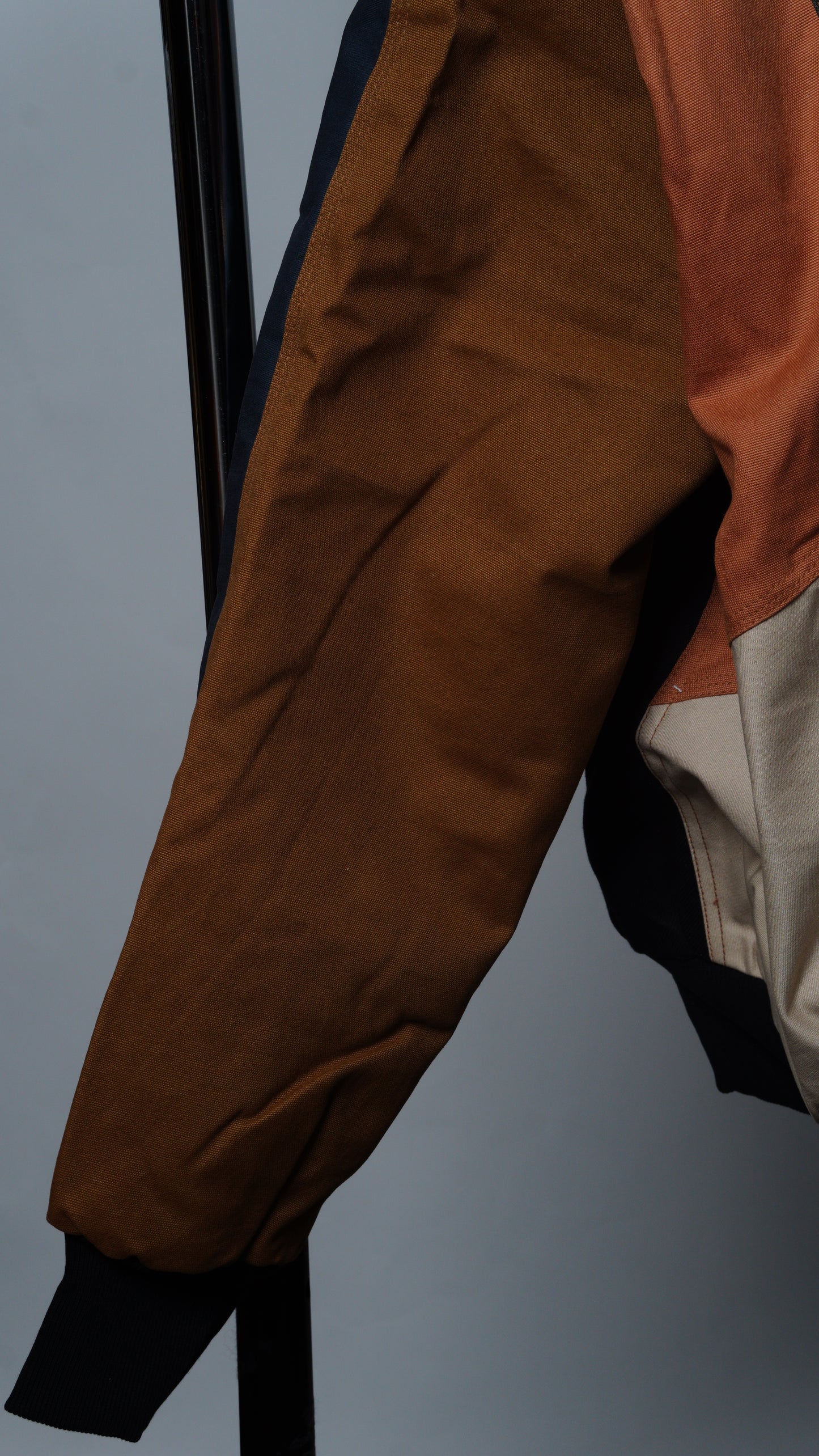 Workwear Colorblock Geometric Jacket Size M