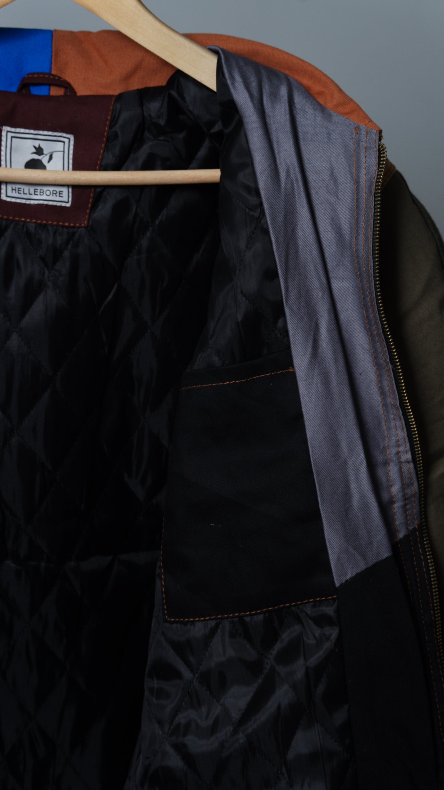 Workwear Colorblock Geometric Jacket Size XS