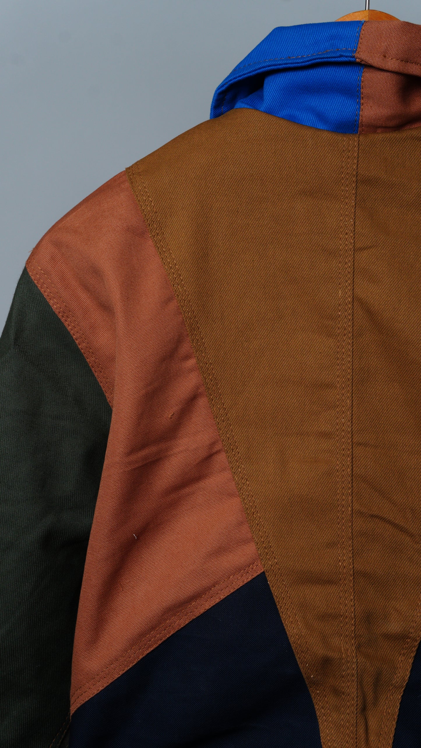 Workwear Colorblock Geometric Jacket Size XS
