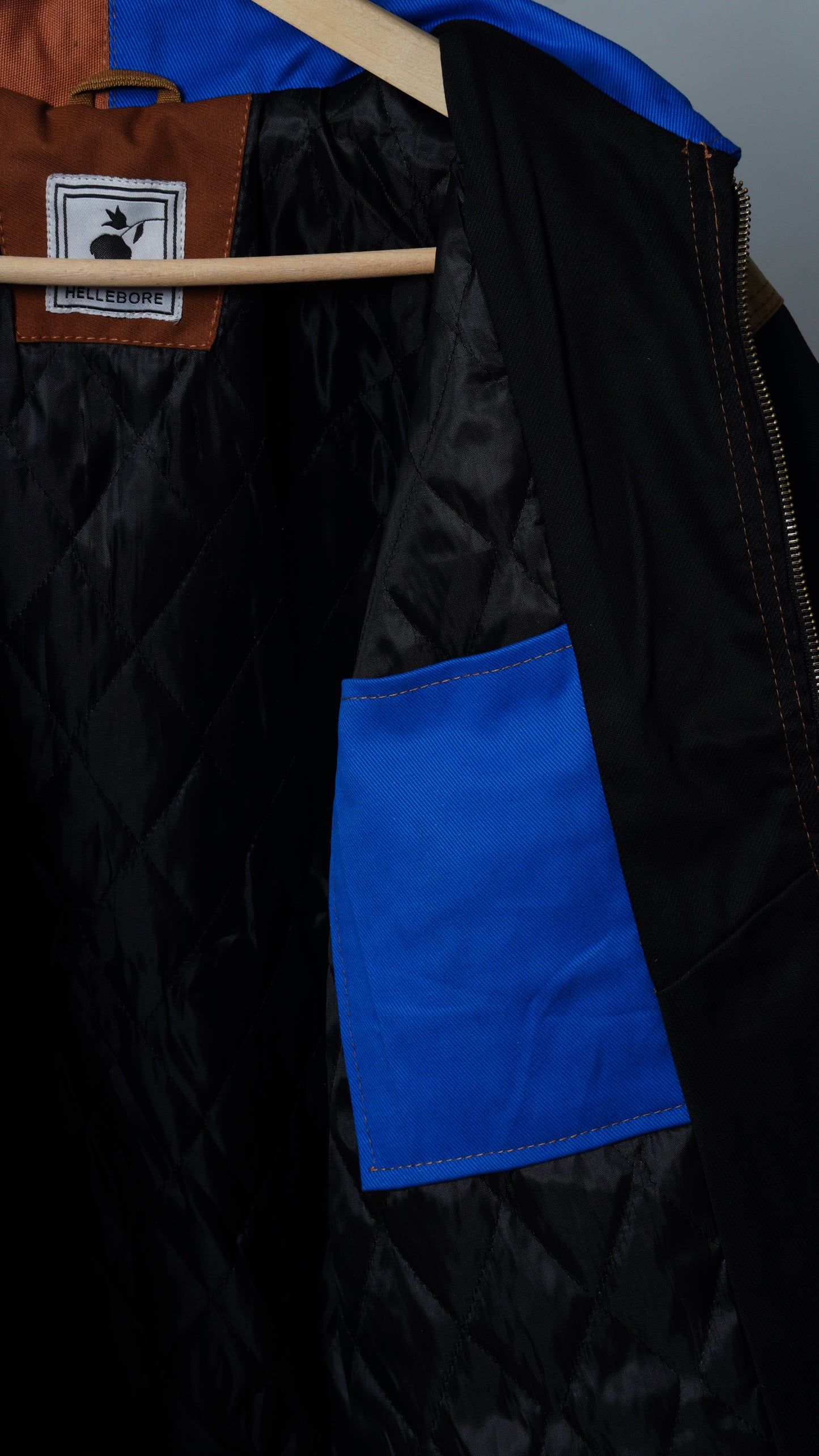 Workwear Colorblock Geometric Jacket Size S