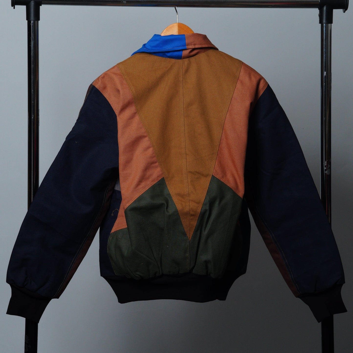 Workwear Colorblock Geometric Jacket Size XS