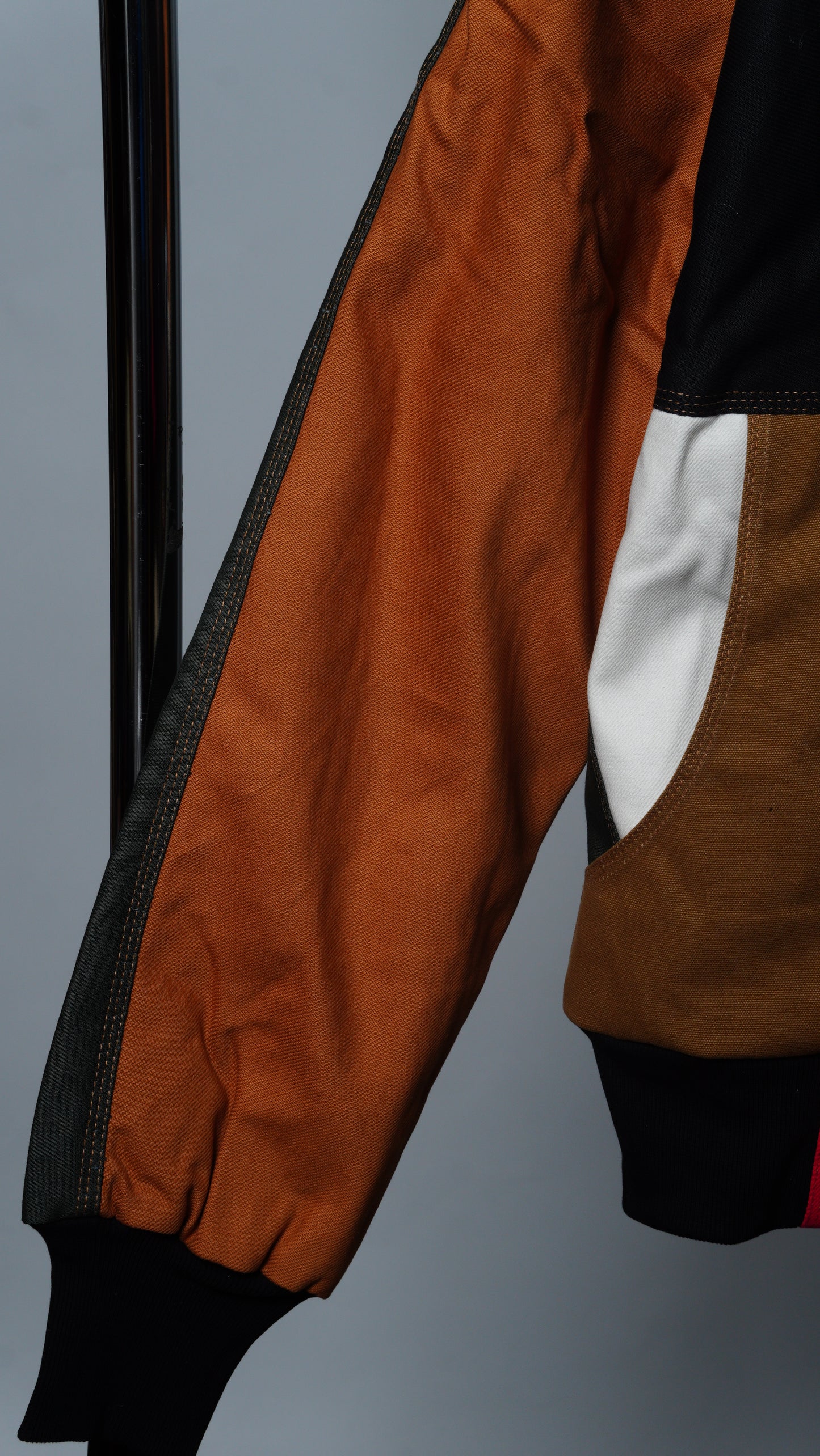 Workwear Colorblock Geometric Jacket Size M
