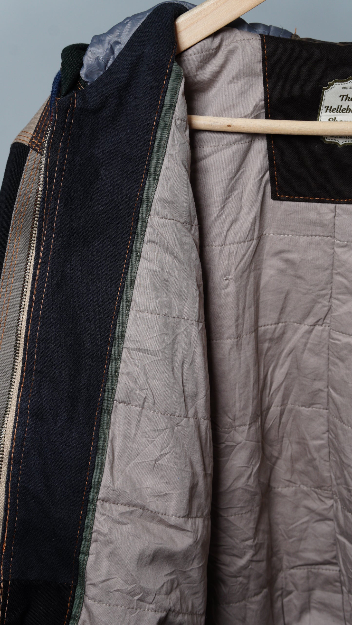 Workwear Colorblock Hooded Jacket Size S *Flawed*