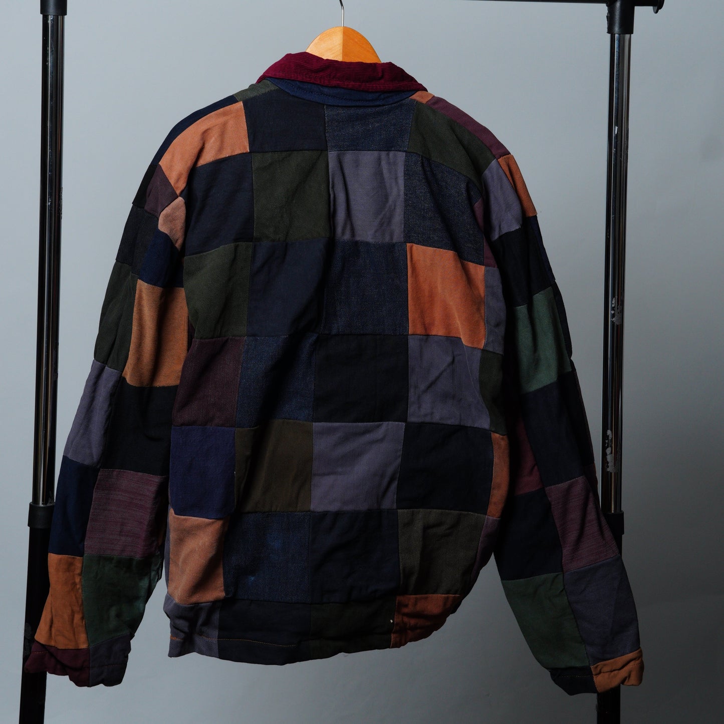 Upcycled Patchwork Jacket Size XL