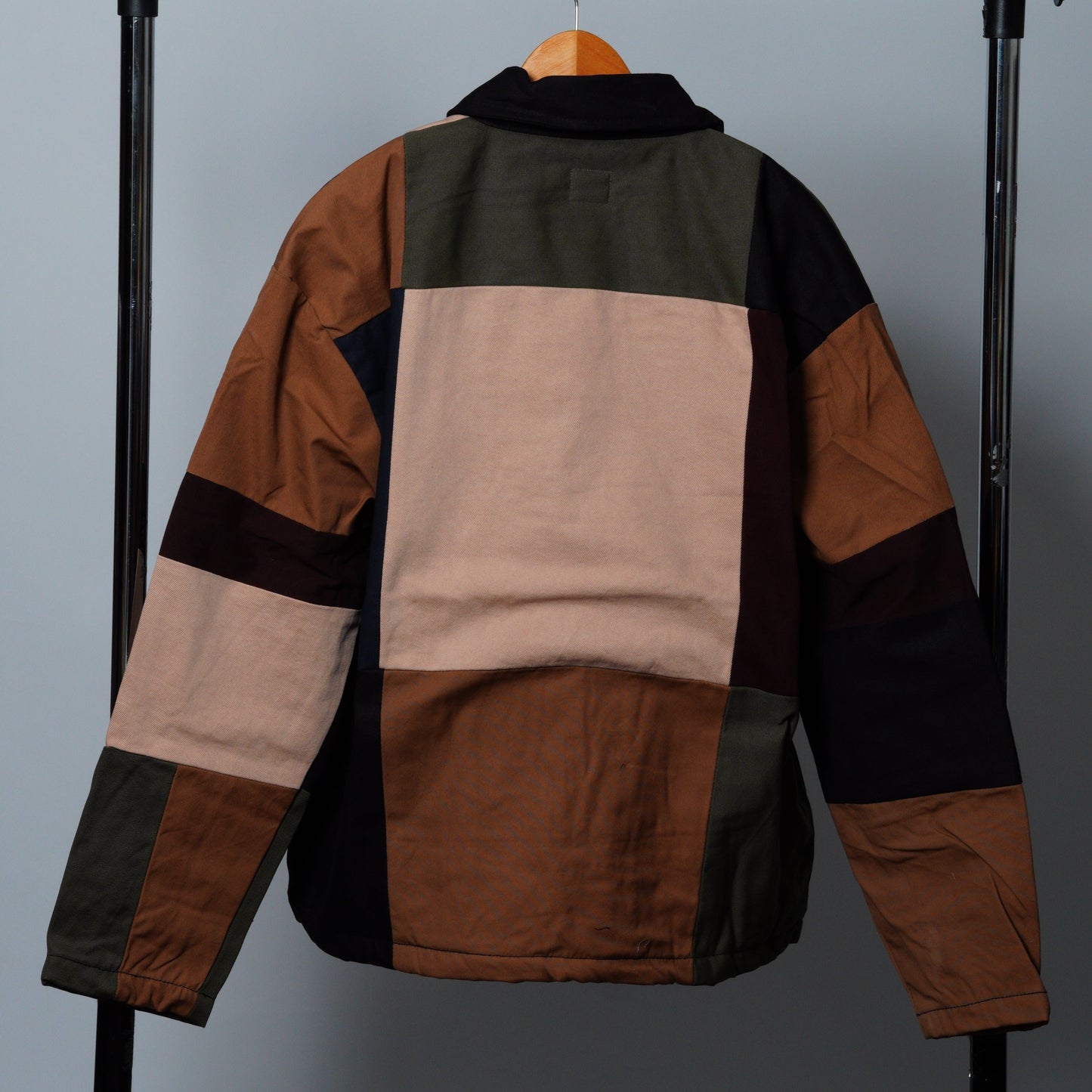 Upcycled Patchwork Jacket Size XL
