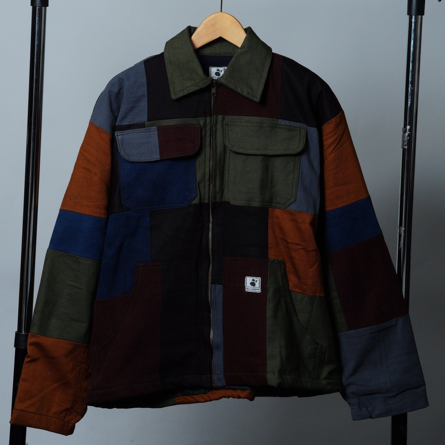 Upcycled Patchwork Jacket Size S