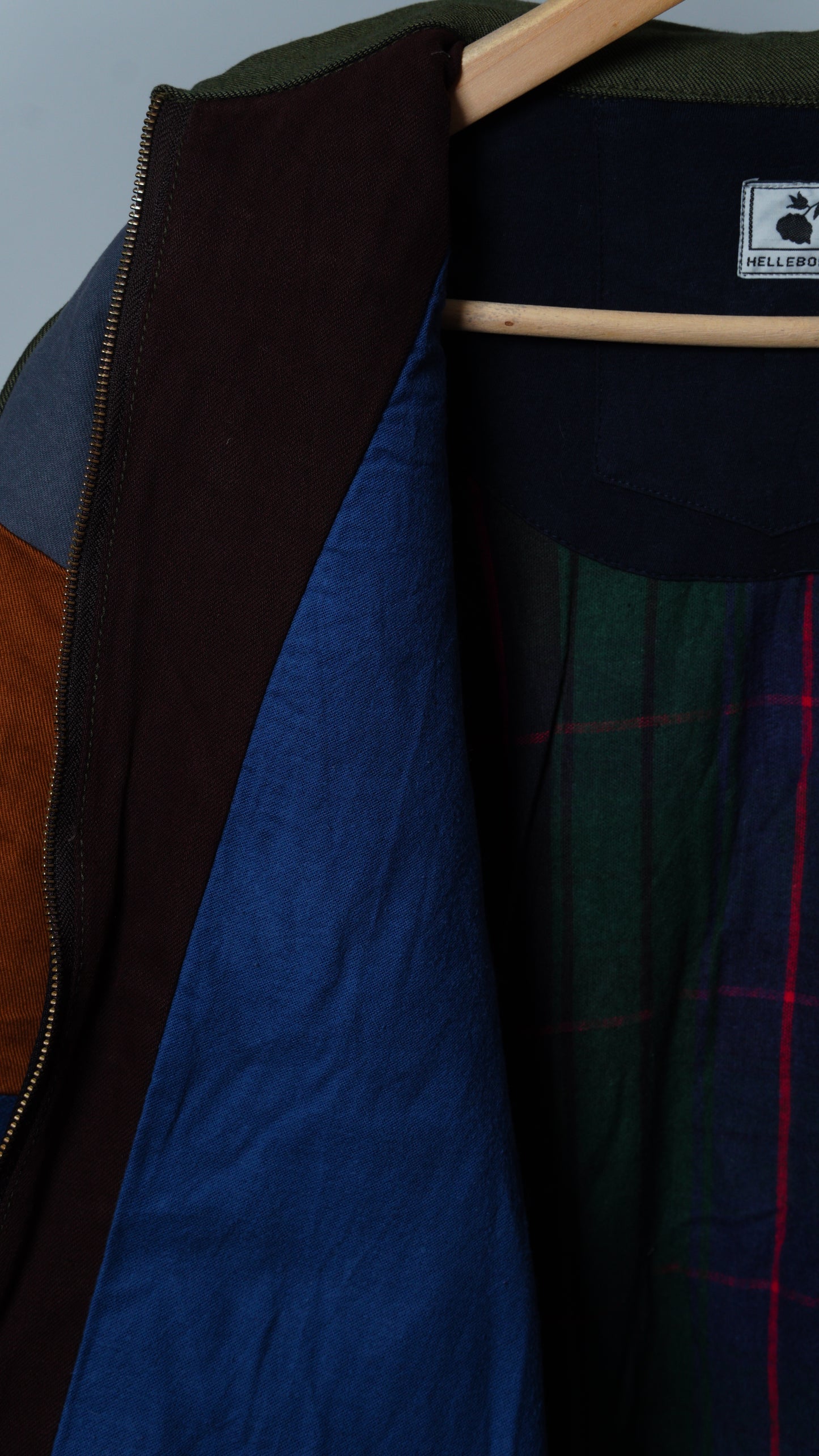 Upcycled Patchwork Jacket Size S