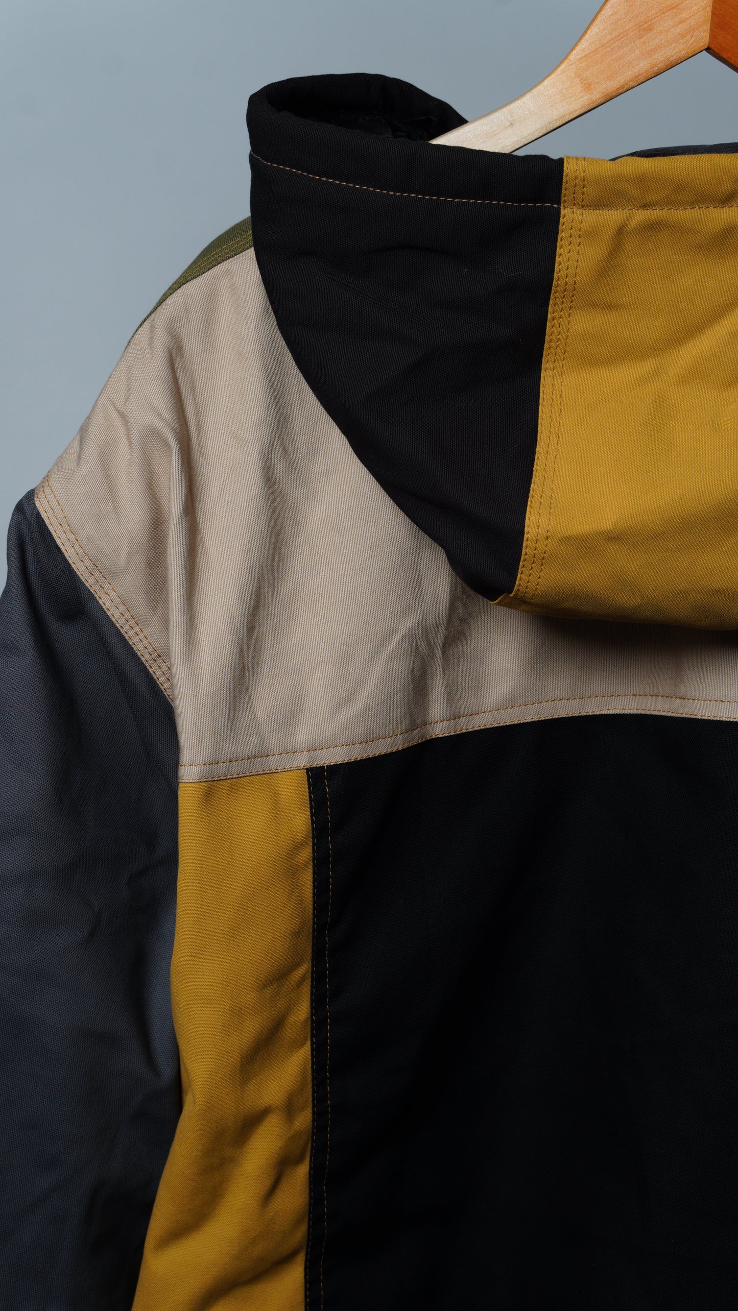 Workwear Colorblock Hooded Jacket Size 2XL