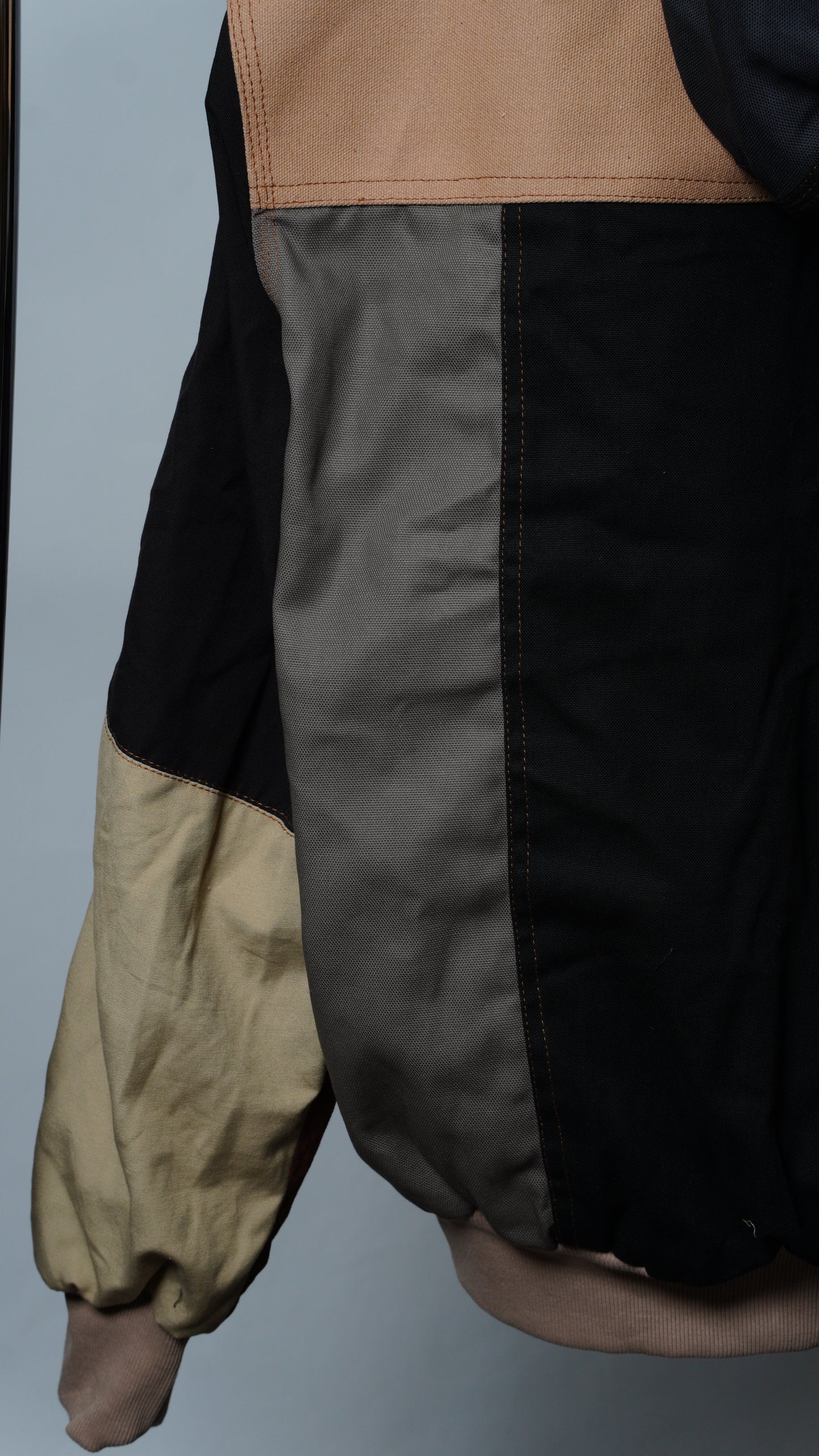 Workwear Colorblock Hooded Jacket Size XL