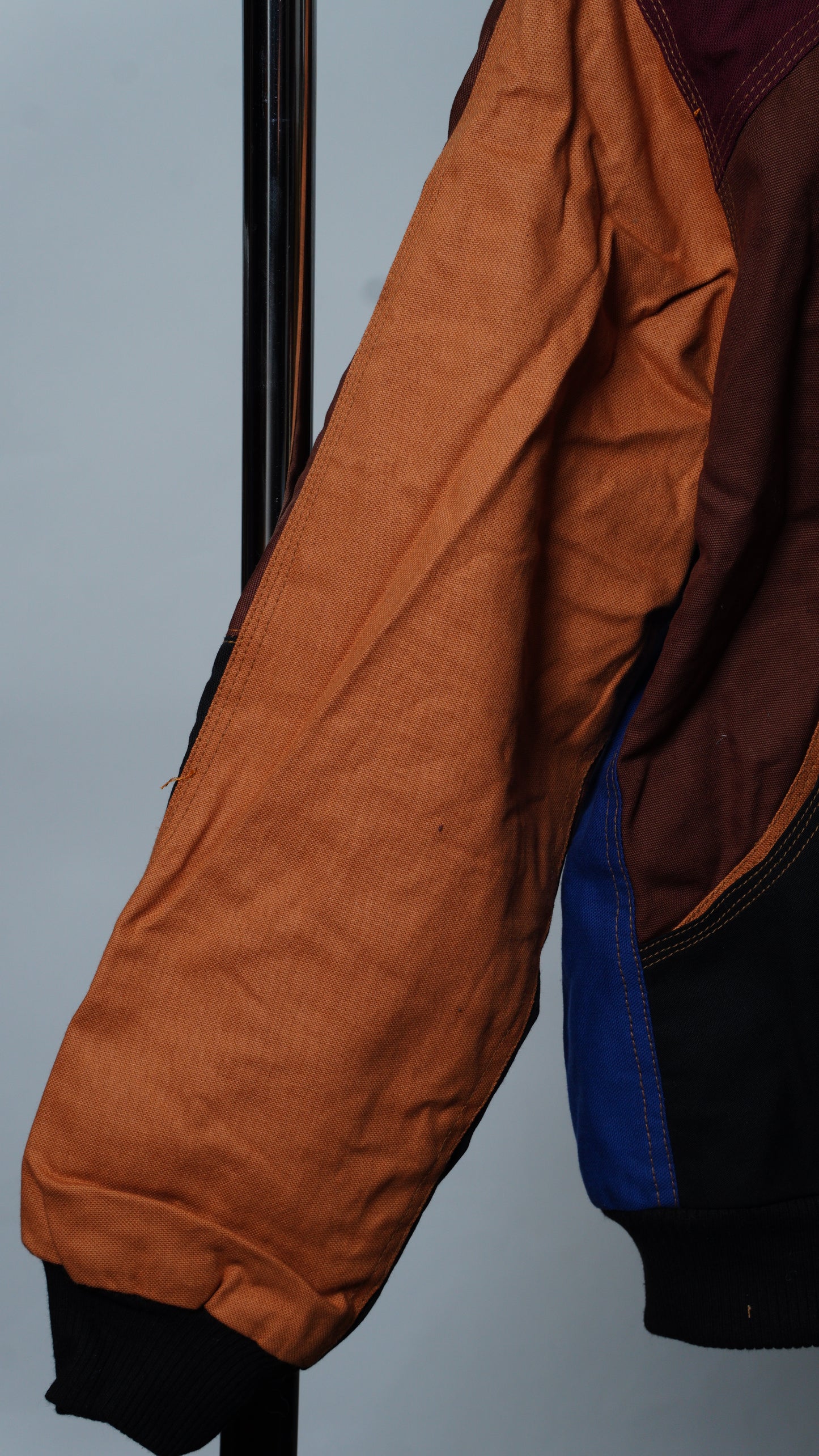 Workwear Colorblock Hooded Jacket Size S
