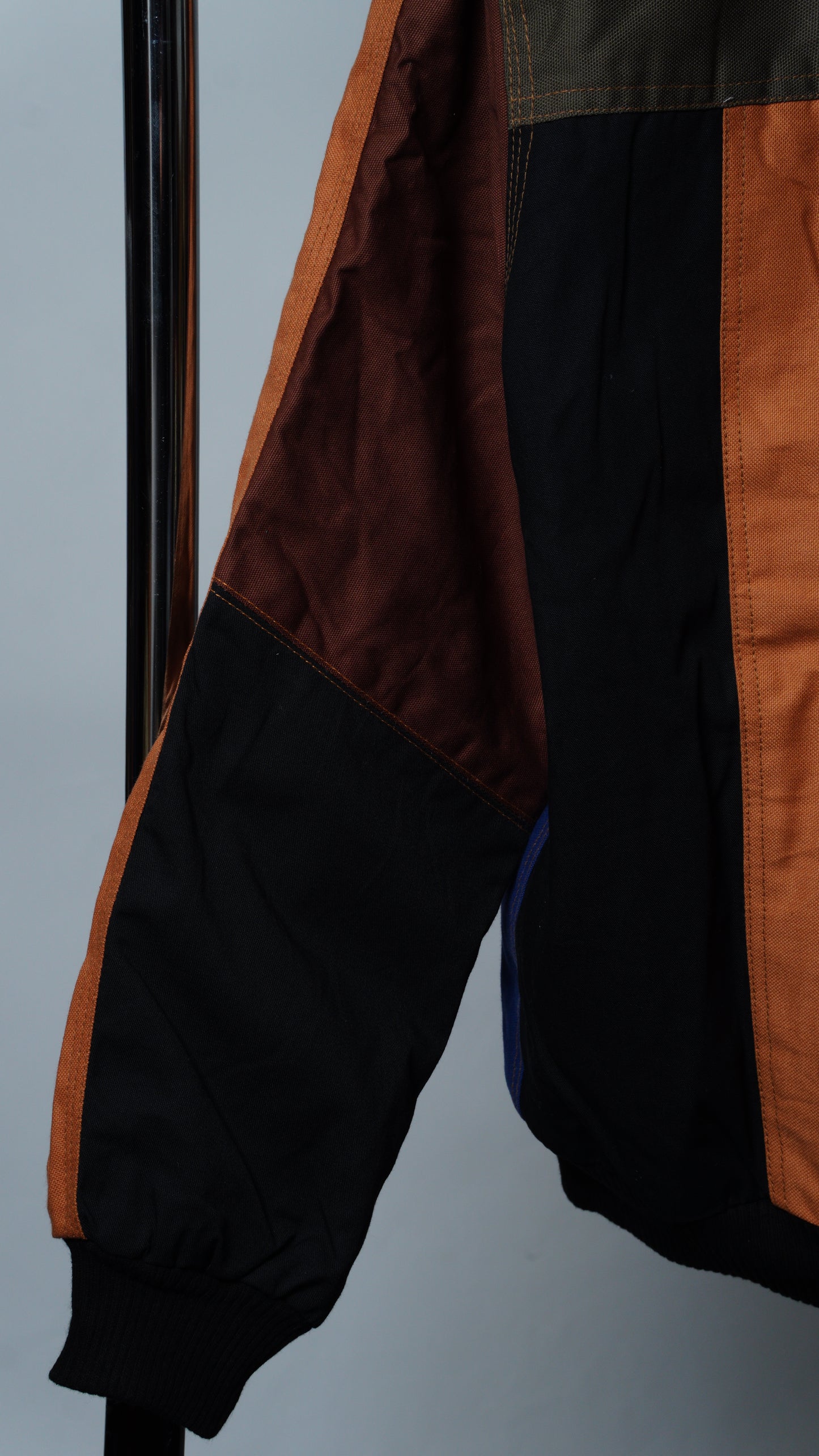 Workwear Colorblock Hooded Jacket Size S
