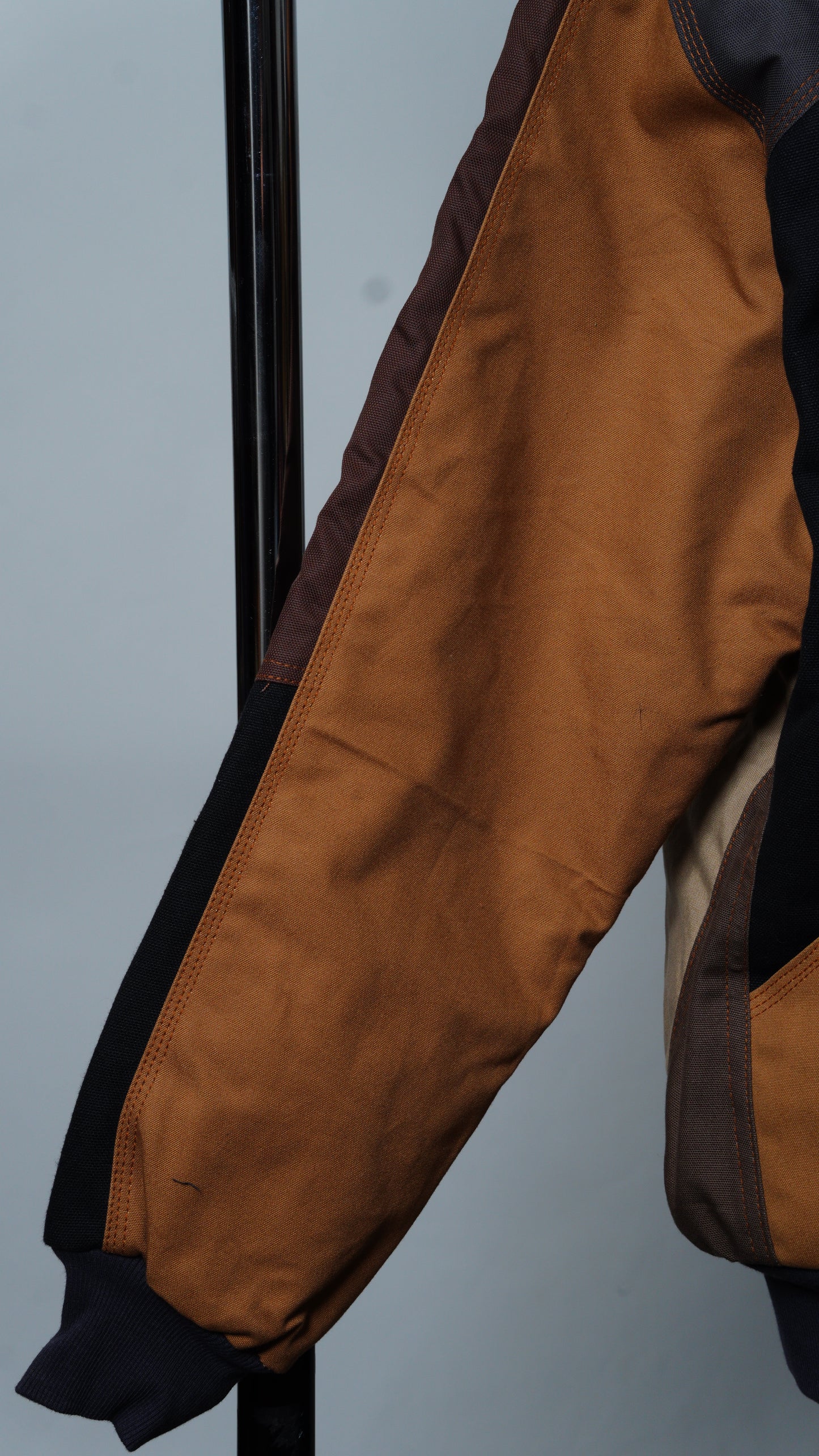 Workwear Colorblock Hooded Jacket Size M