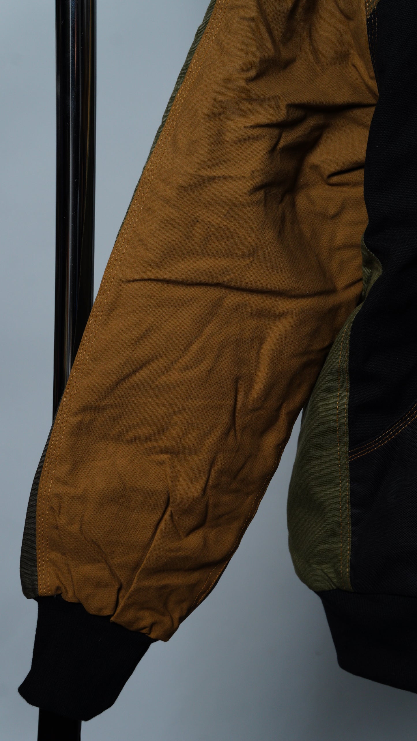Workwear Colorblock Hooded Jacket Size S