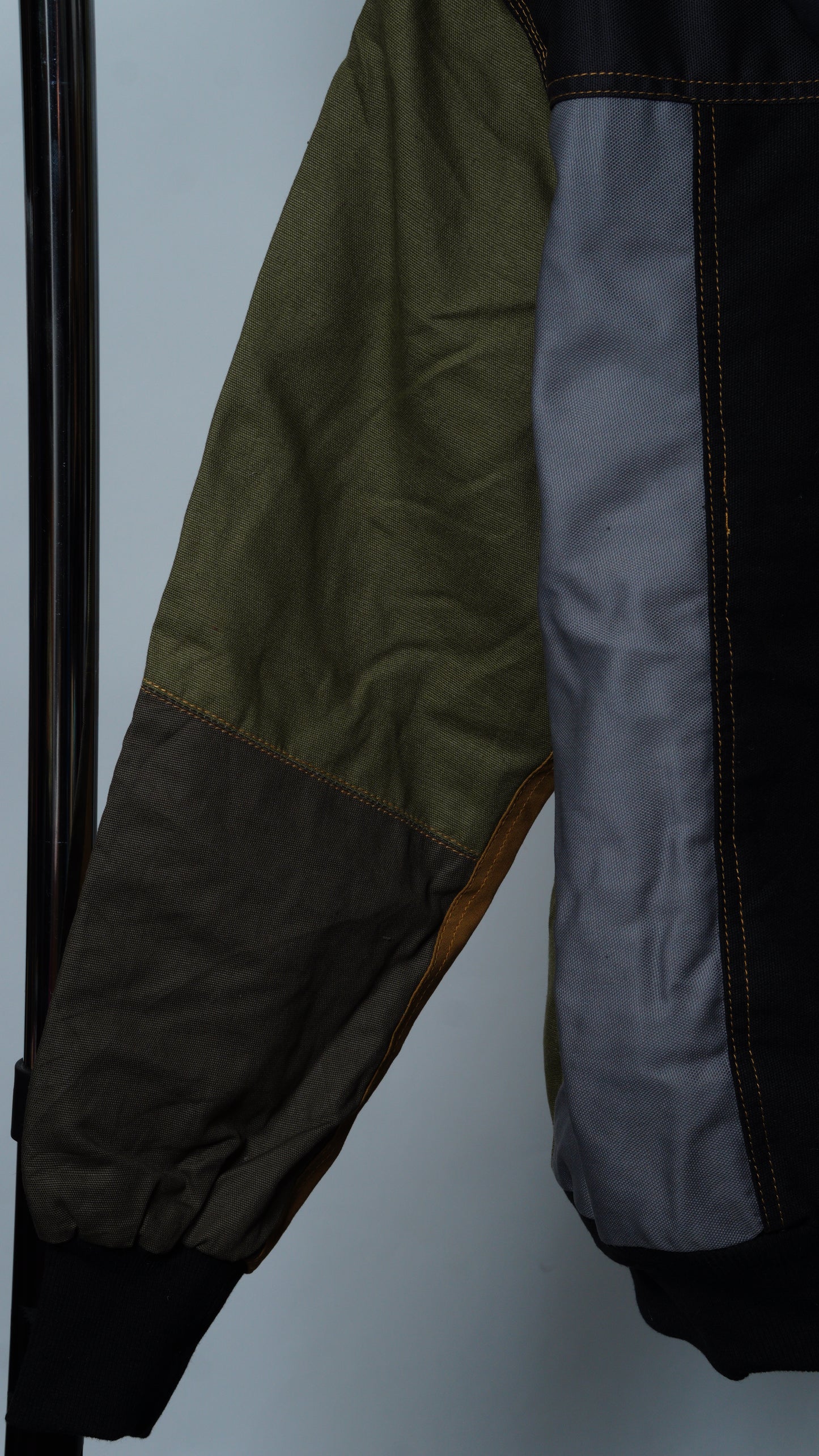 Workwear Colorblock Hooded Jacket Size S