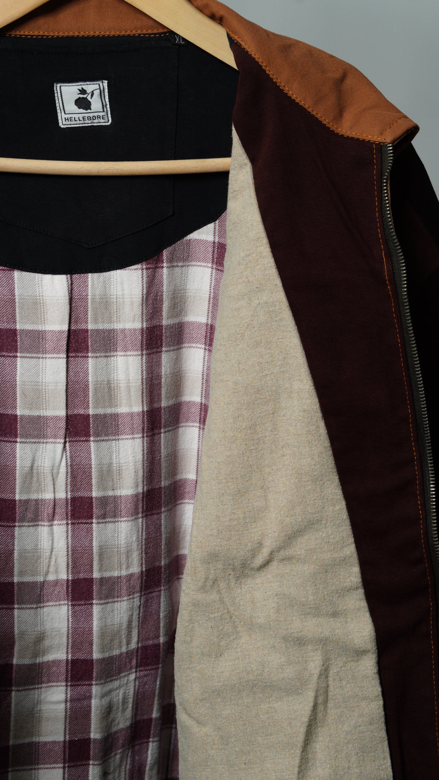 Upcycled Patchwork Jacket Size XL