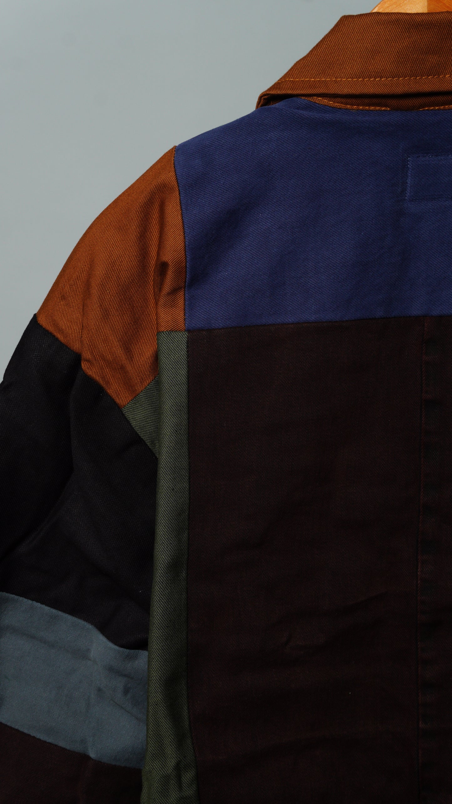 Upcycled Patchwork Jacket Size M