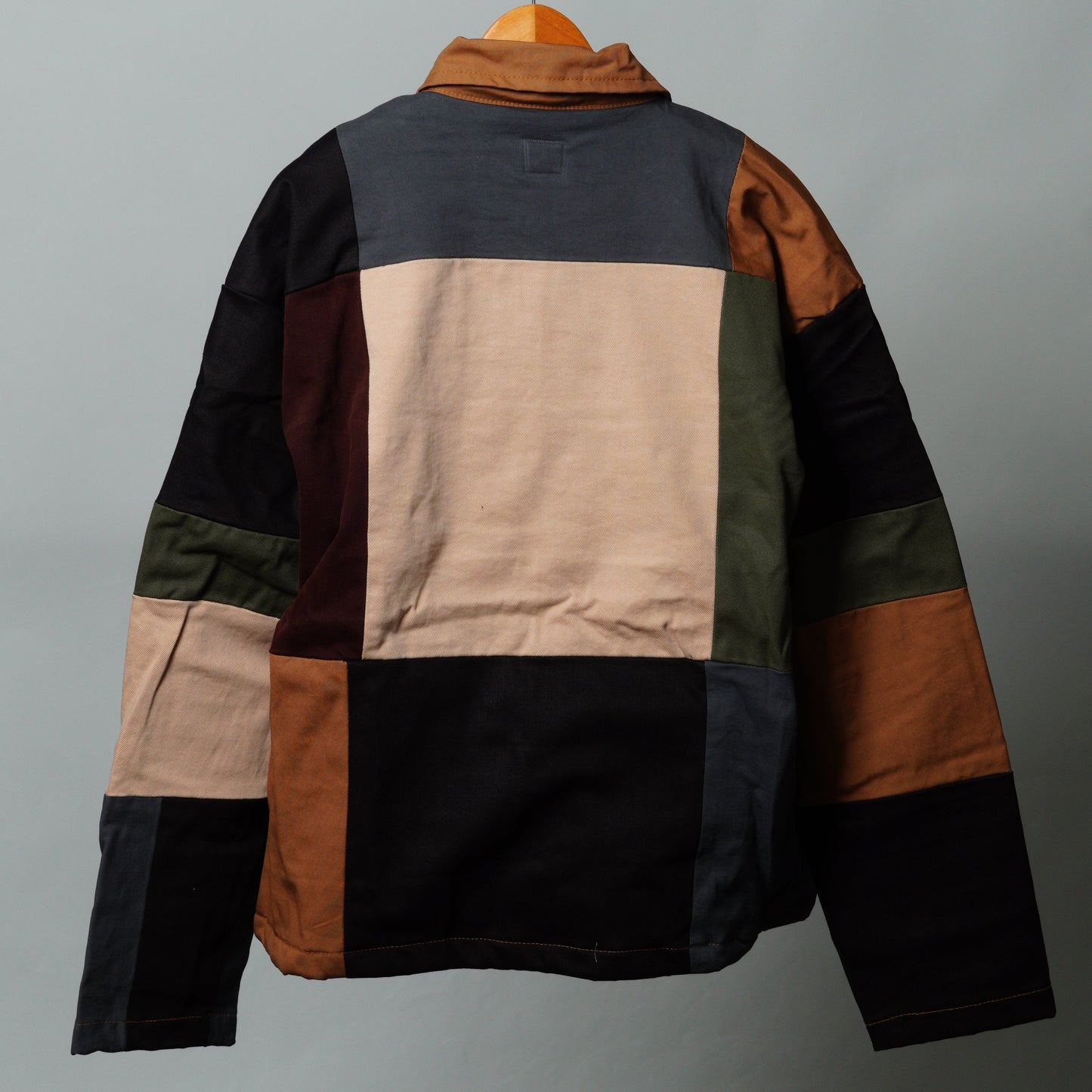 Upcycled Patchwork Jacket Size XL