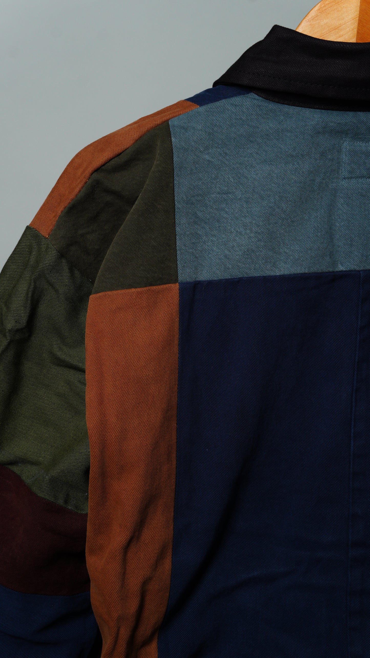 Upcycled Patchwork Jacket Size M