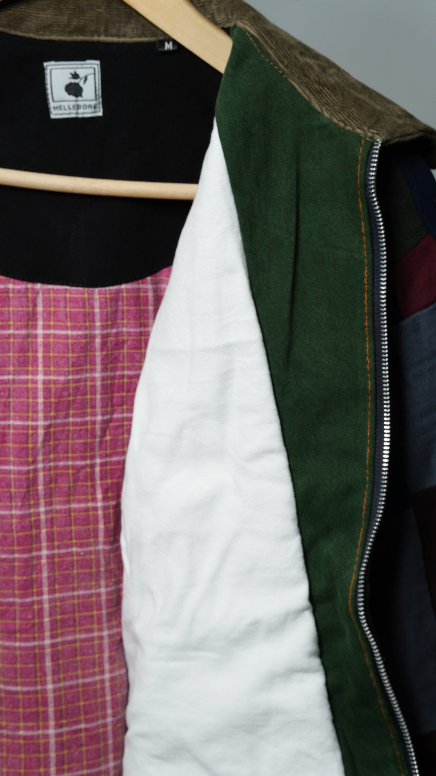 Upcycled Patchwork Jacket Size M